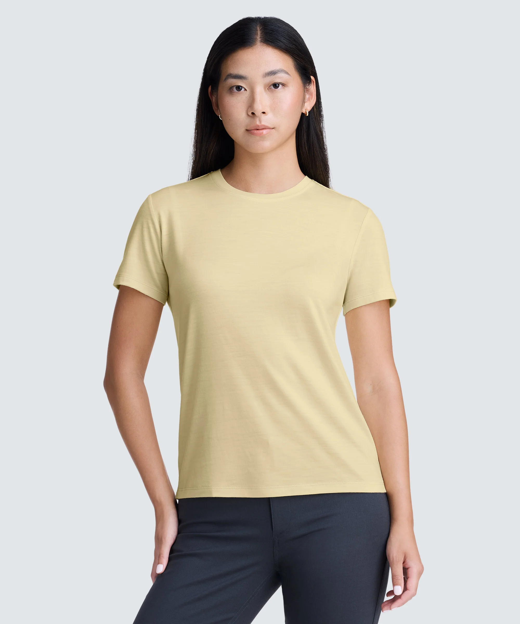 Women's Merino Crew Neck T-Shirt - Image 7