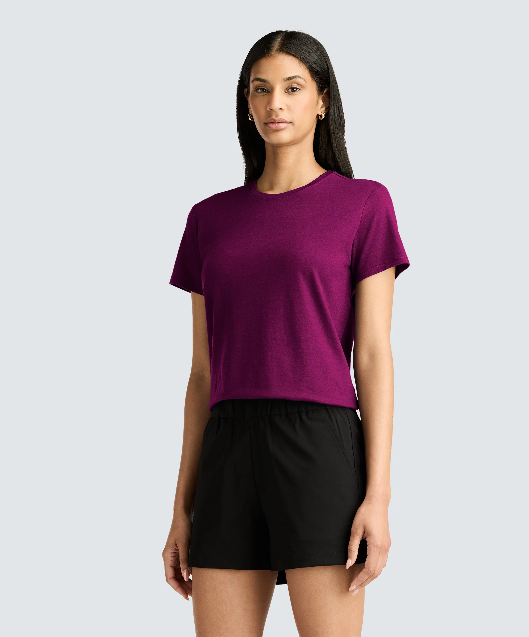 Women's Merino Crew Neck T-Shirt - Image 70