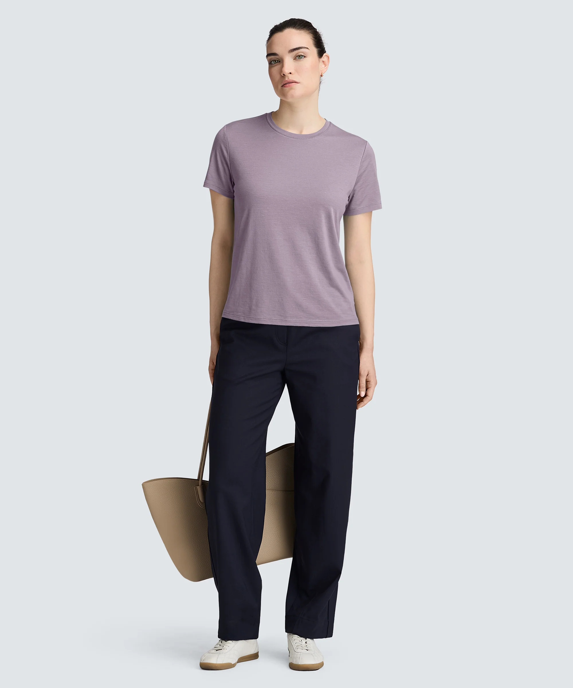 Women's Merino Crew Neck T-Shirt - Image 76