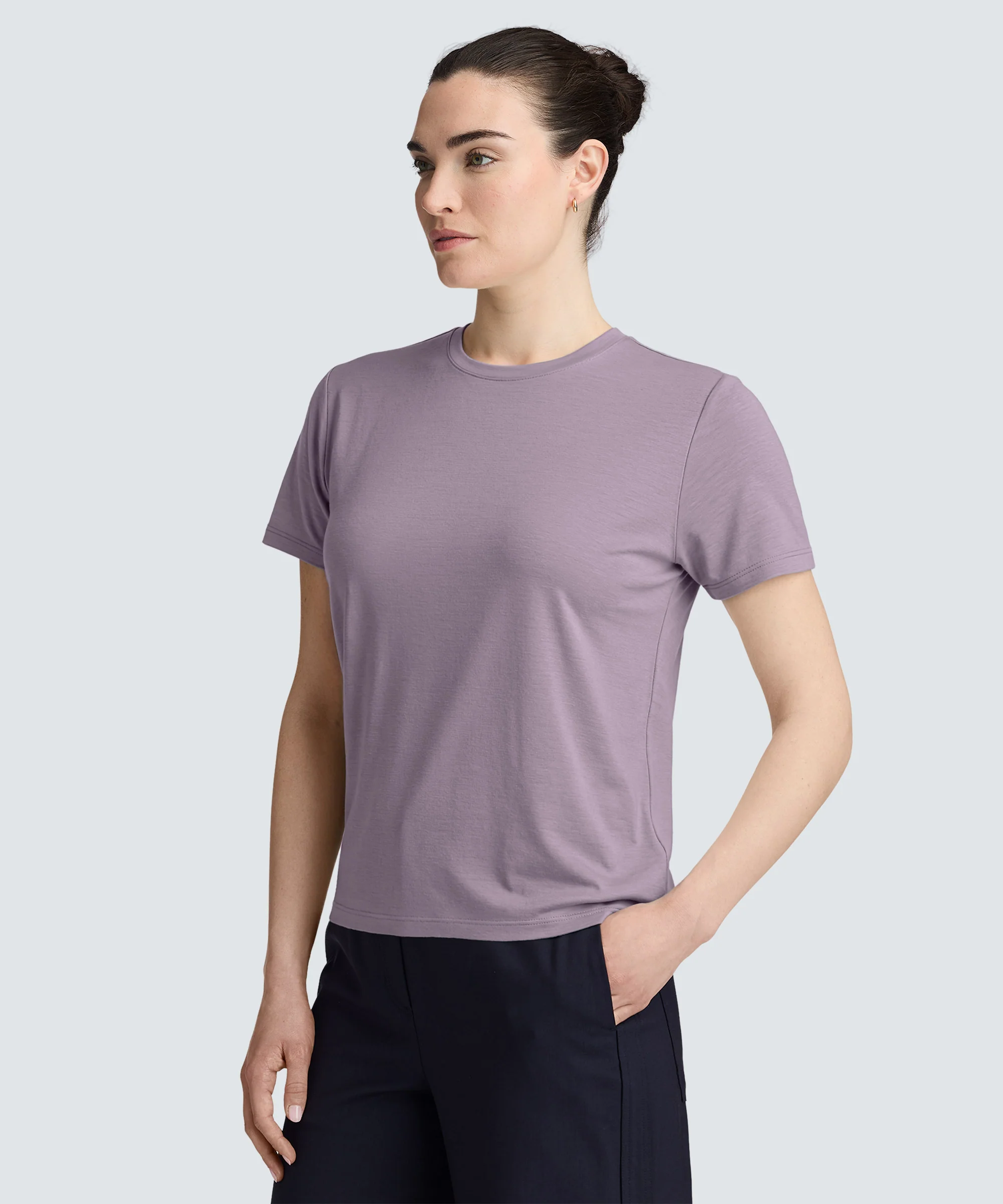 Women's Merino Crew Neck T-Shirt - Image 77