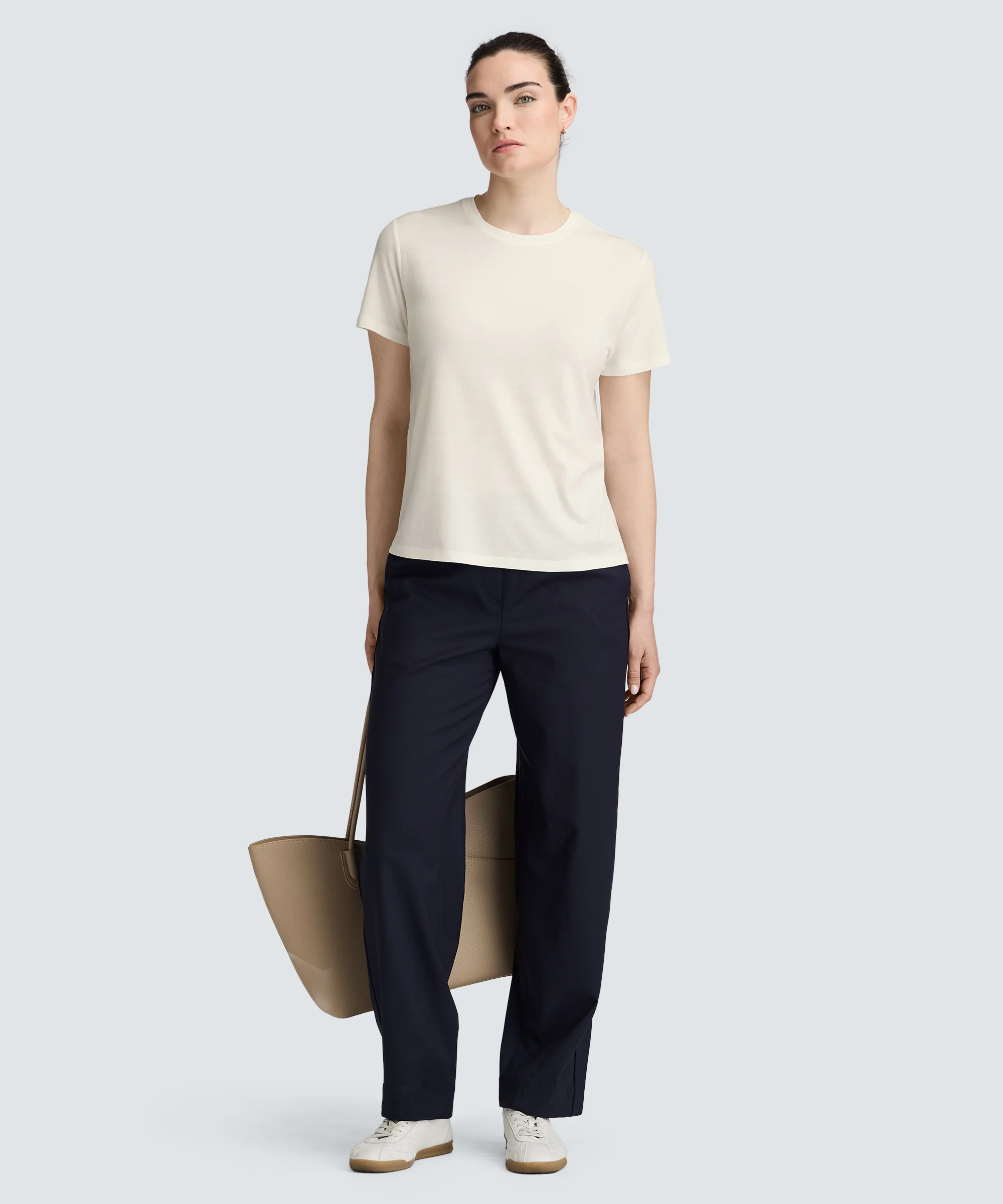 Women's Merino Crew Neck T-Shirt - Image 82