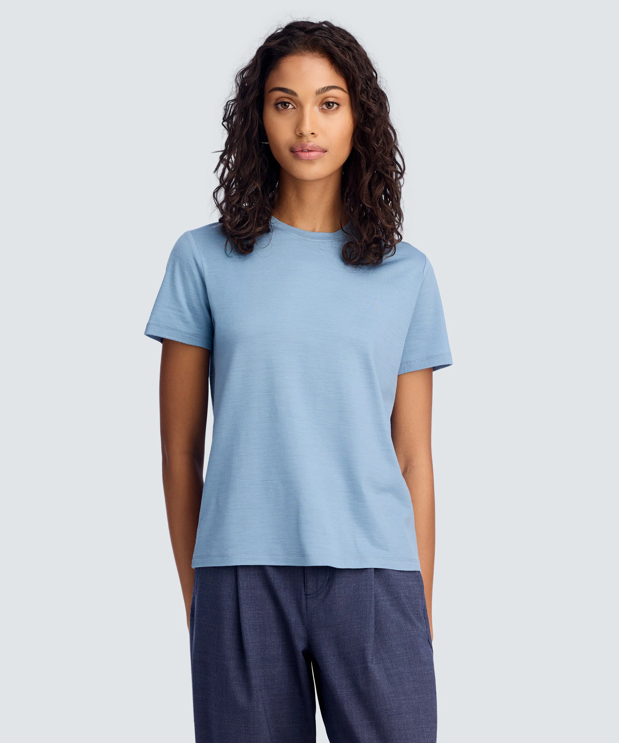 Women's Merino Crew Neck T-Shirt - Image 93