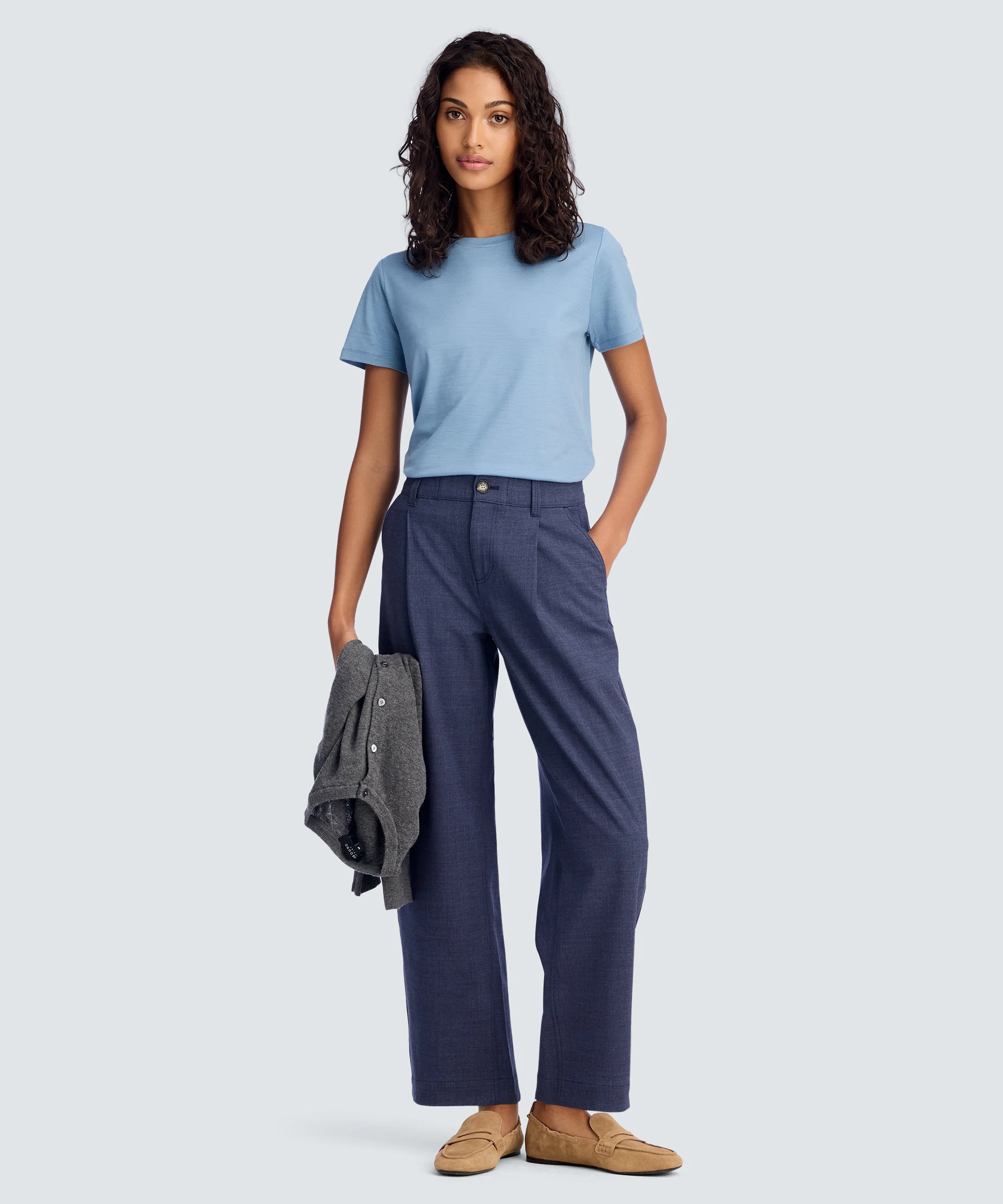 Women's Merino Crew Neck T-Shirt - Image 94