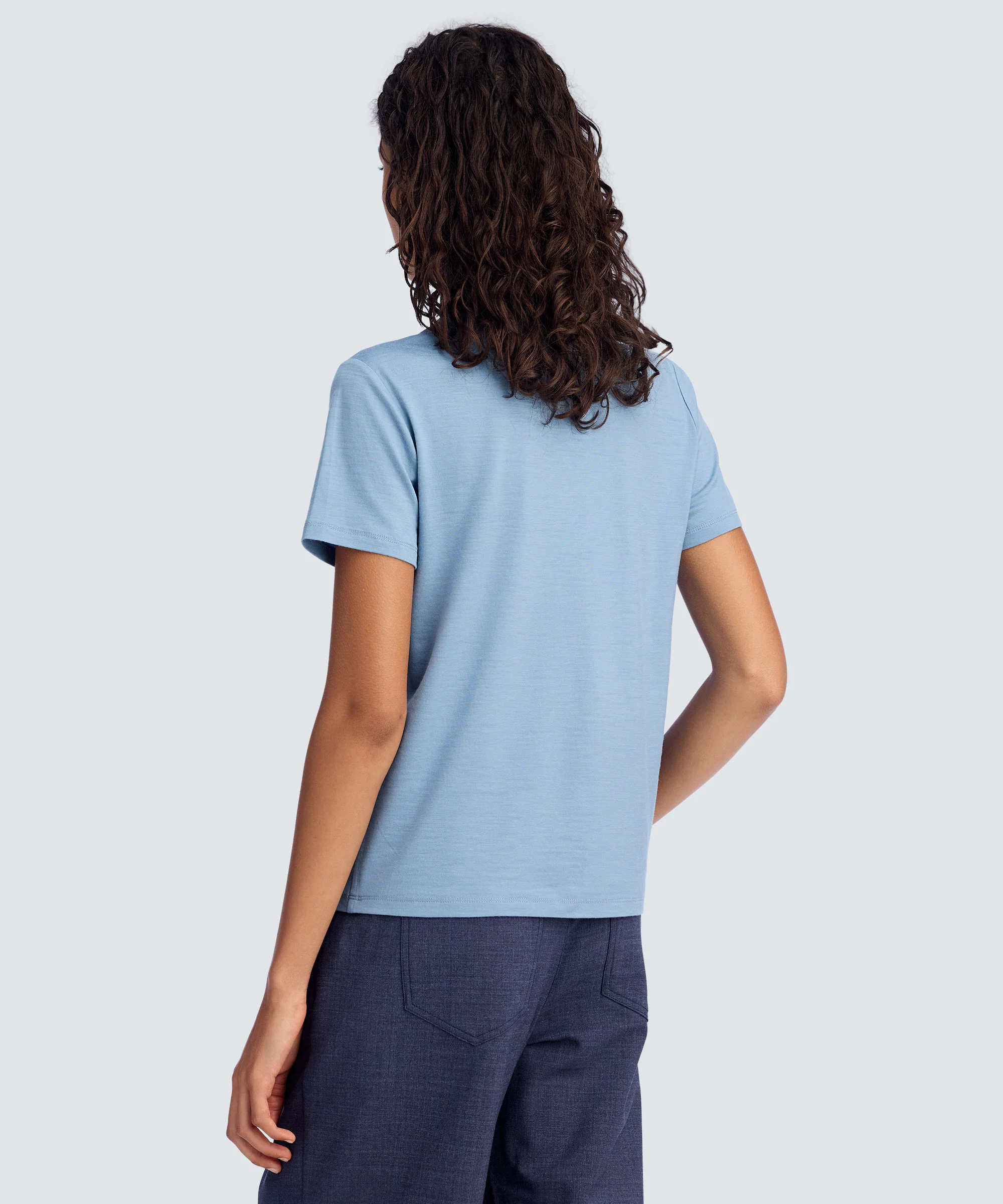 Women's Merino Crew Neck T-Shirt - Image 97
