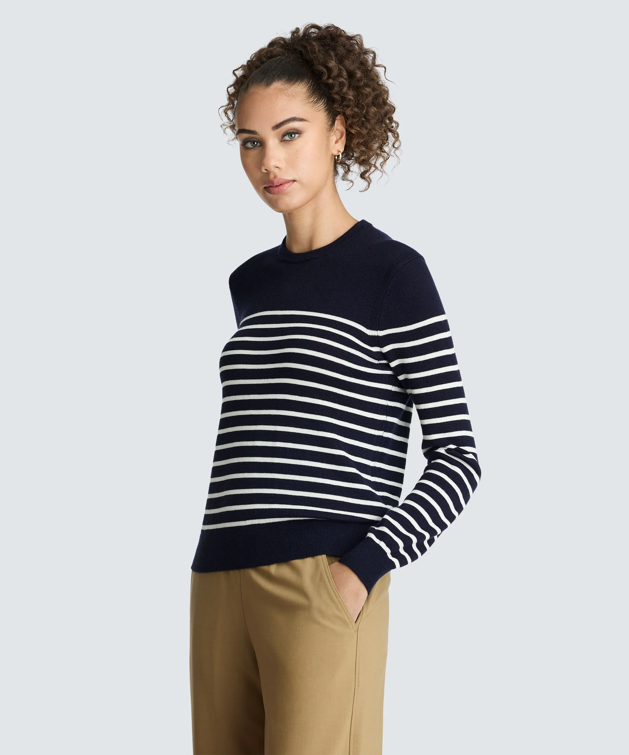 Women's Merino Crew Sweater - Image 10