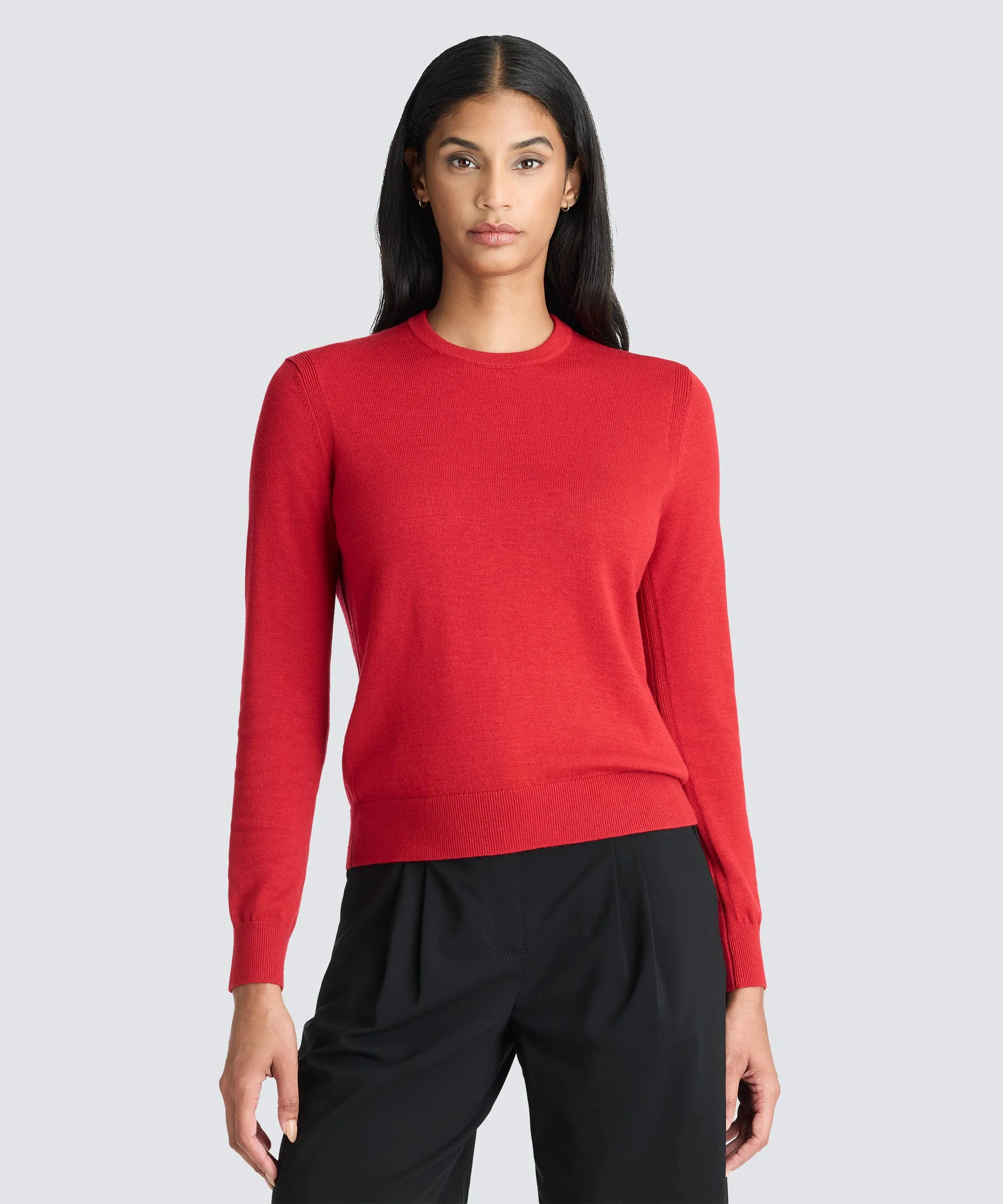 Women's Merino Crew Sweater - Image 14