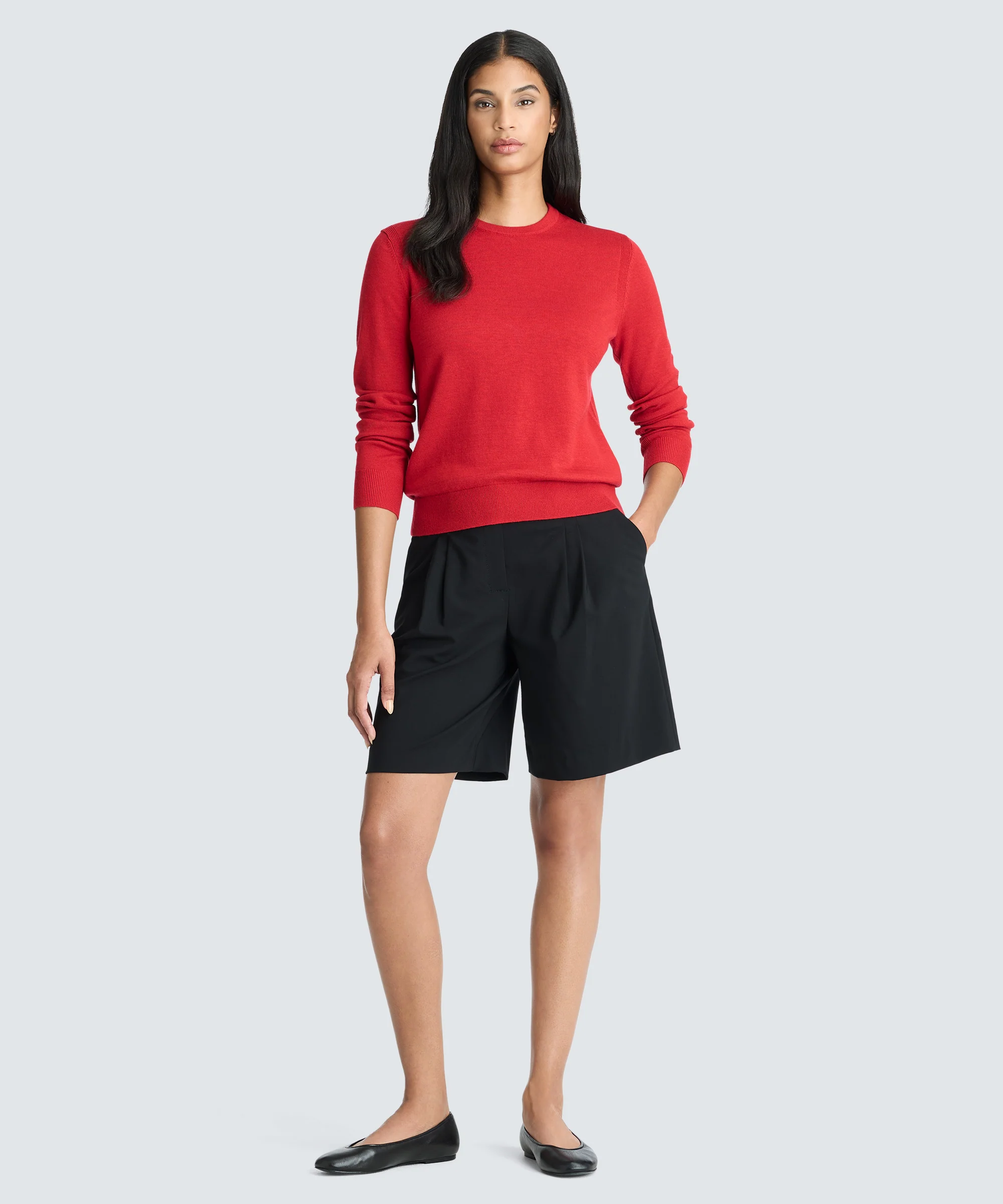 Women's Merino Crew Sweater - Image 15