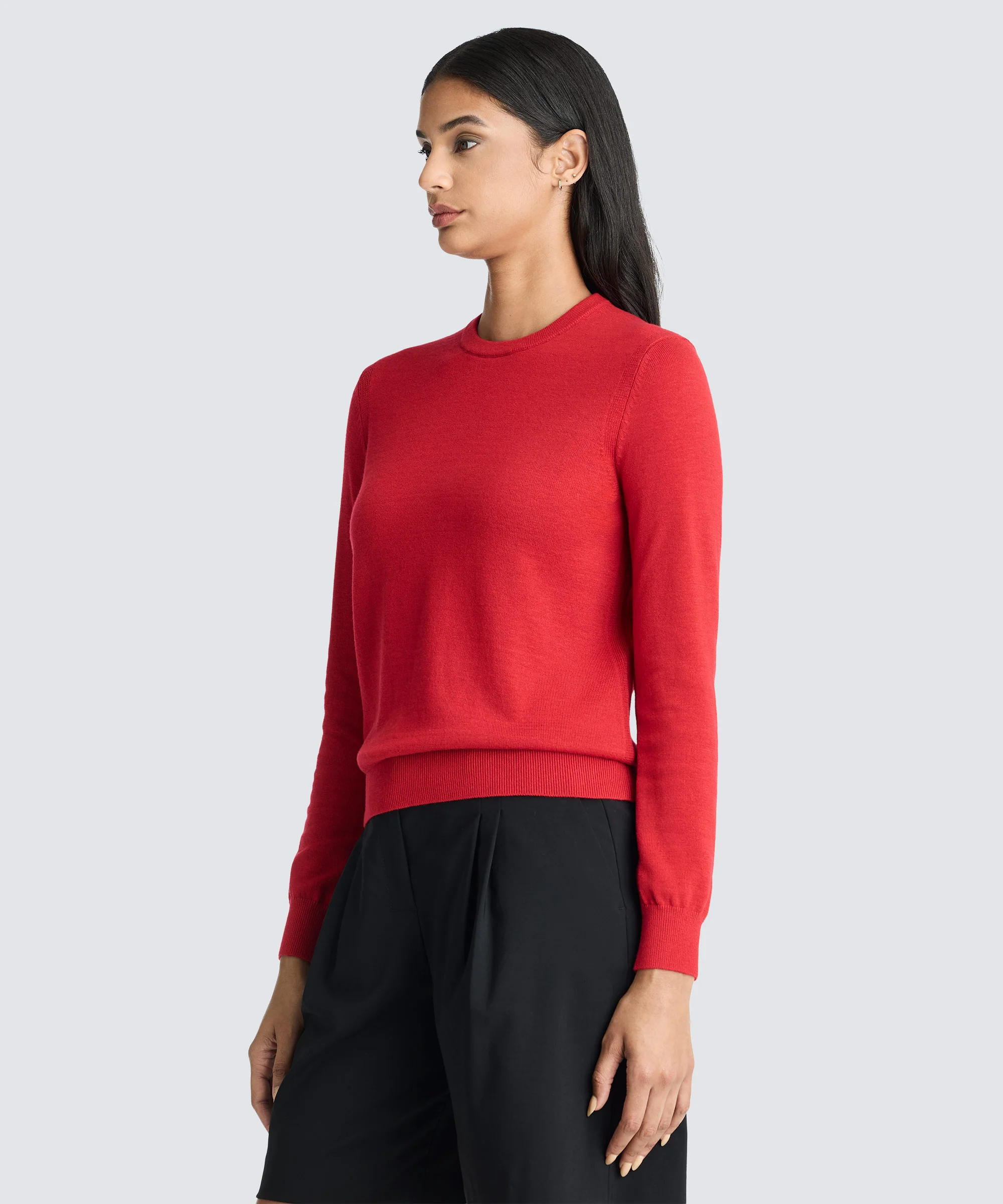 Women's Merino Crew Sweater - Image 16