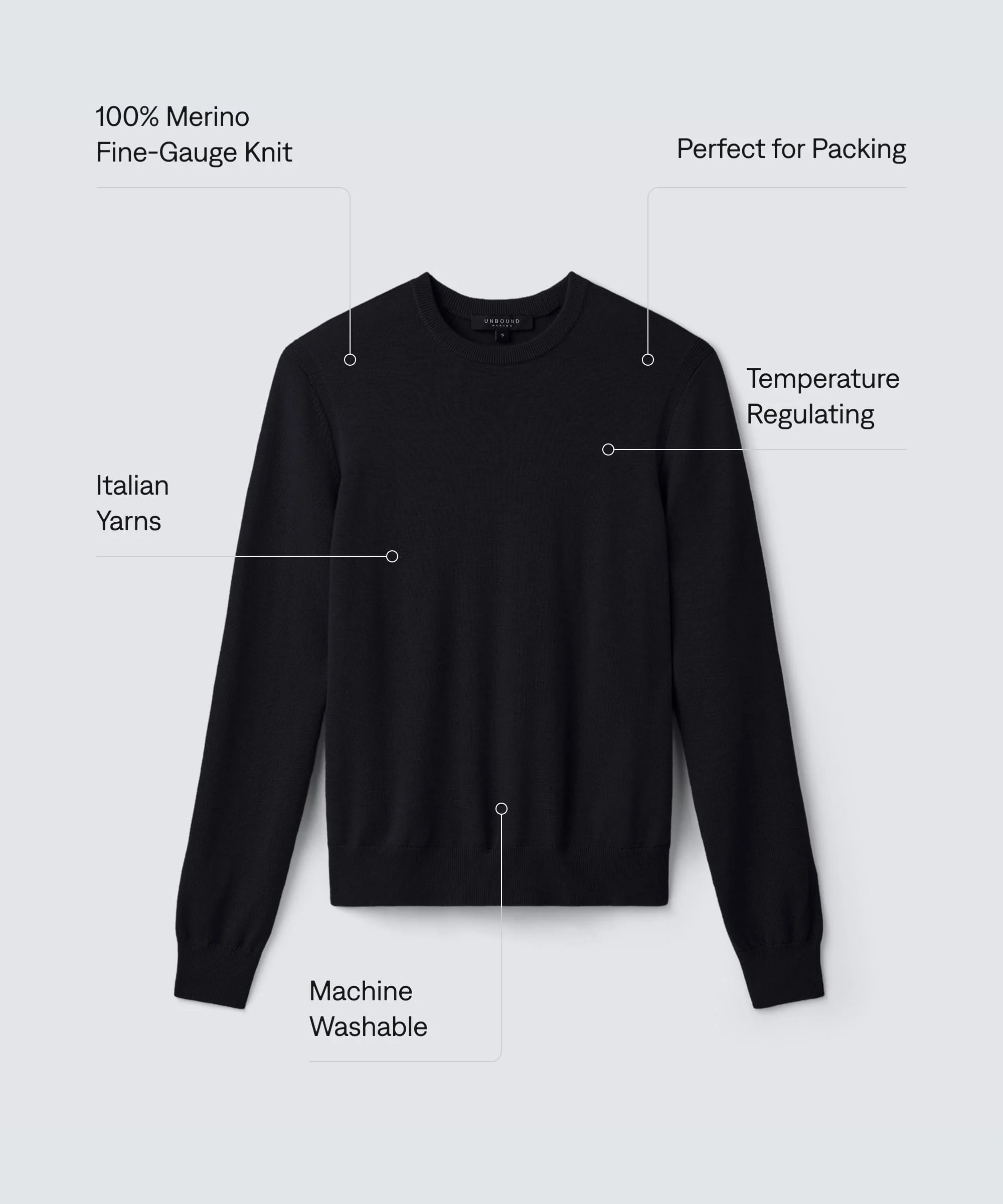 Women's Merino Crew Sweater - Image 39
