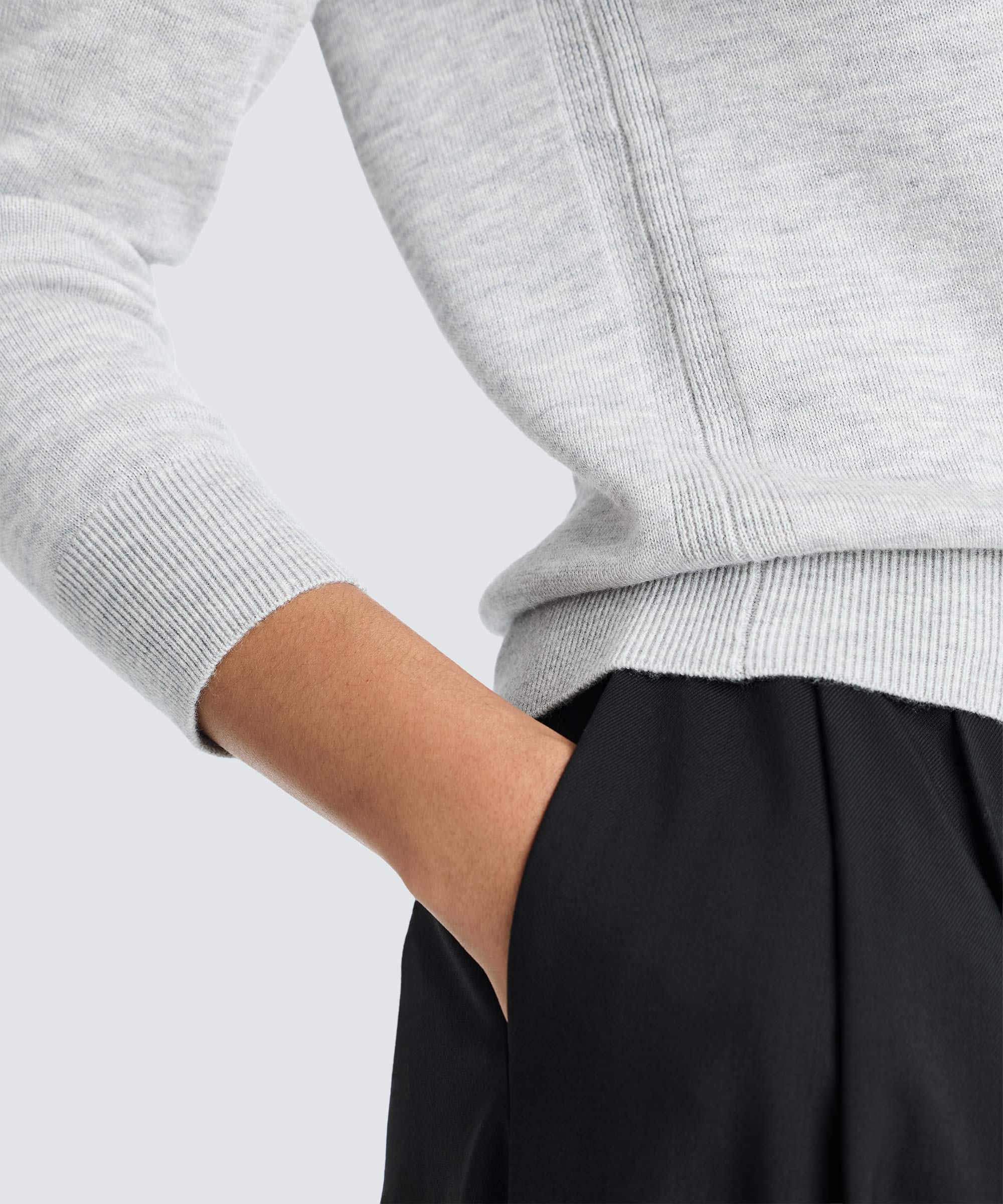 Women's Merino Crew Sweater - Image 5