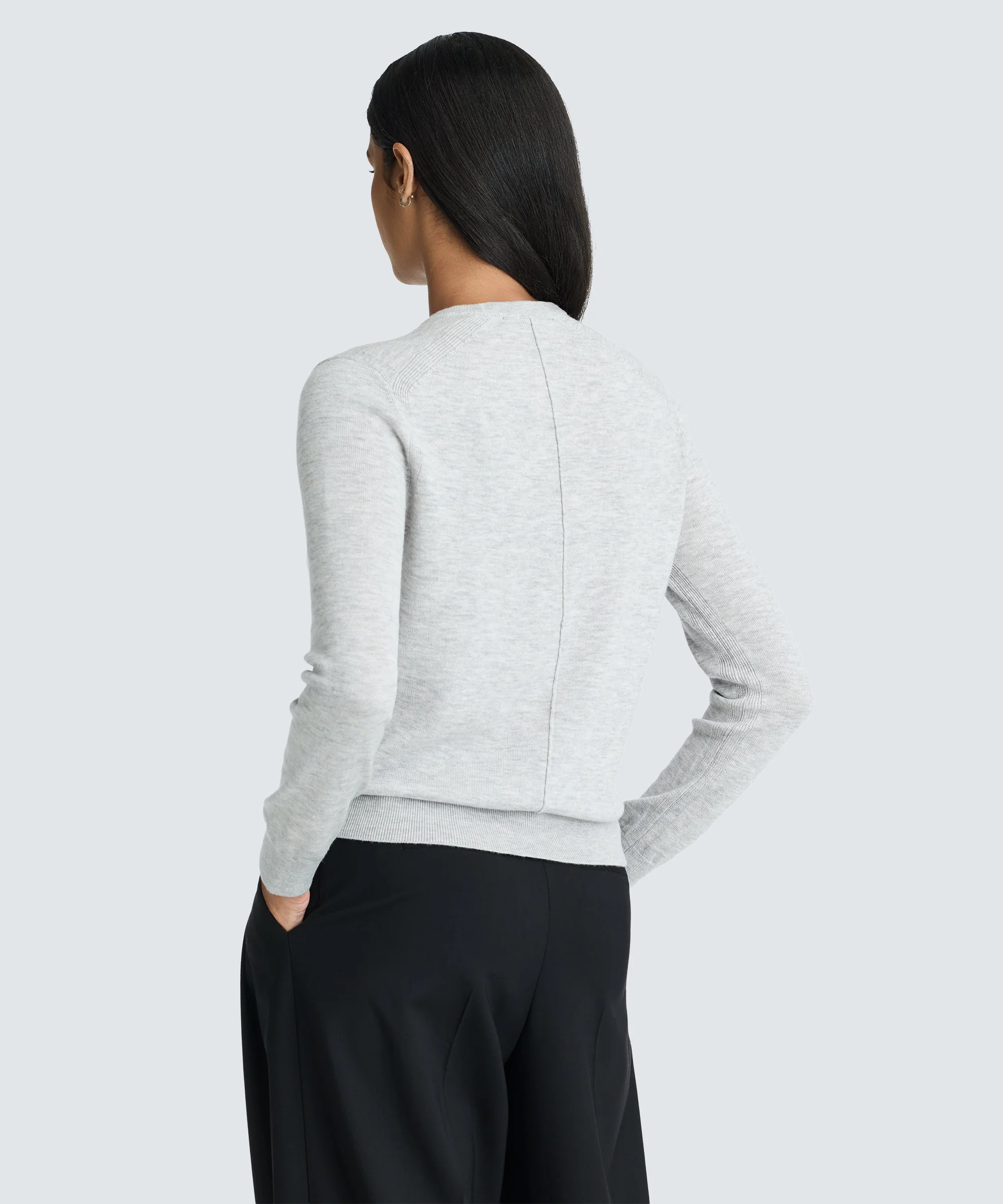 Women's Merino Crew Sweater - Image 6
