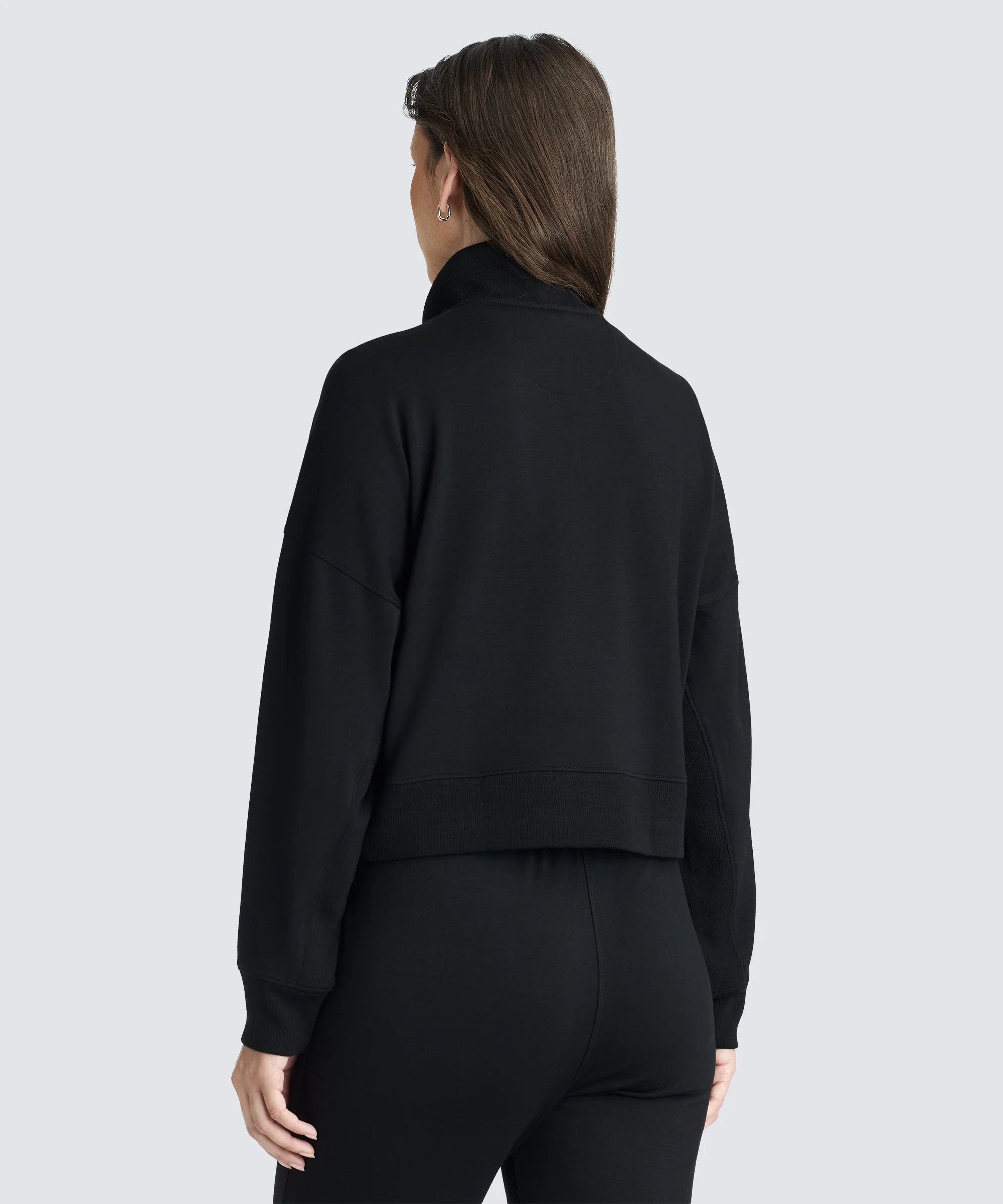 Women's Merino Cropped Quarter Zip - Image 13
