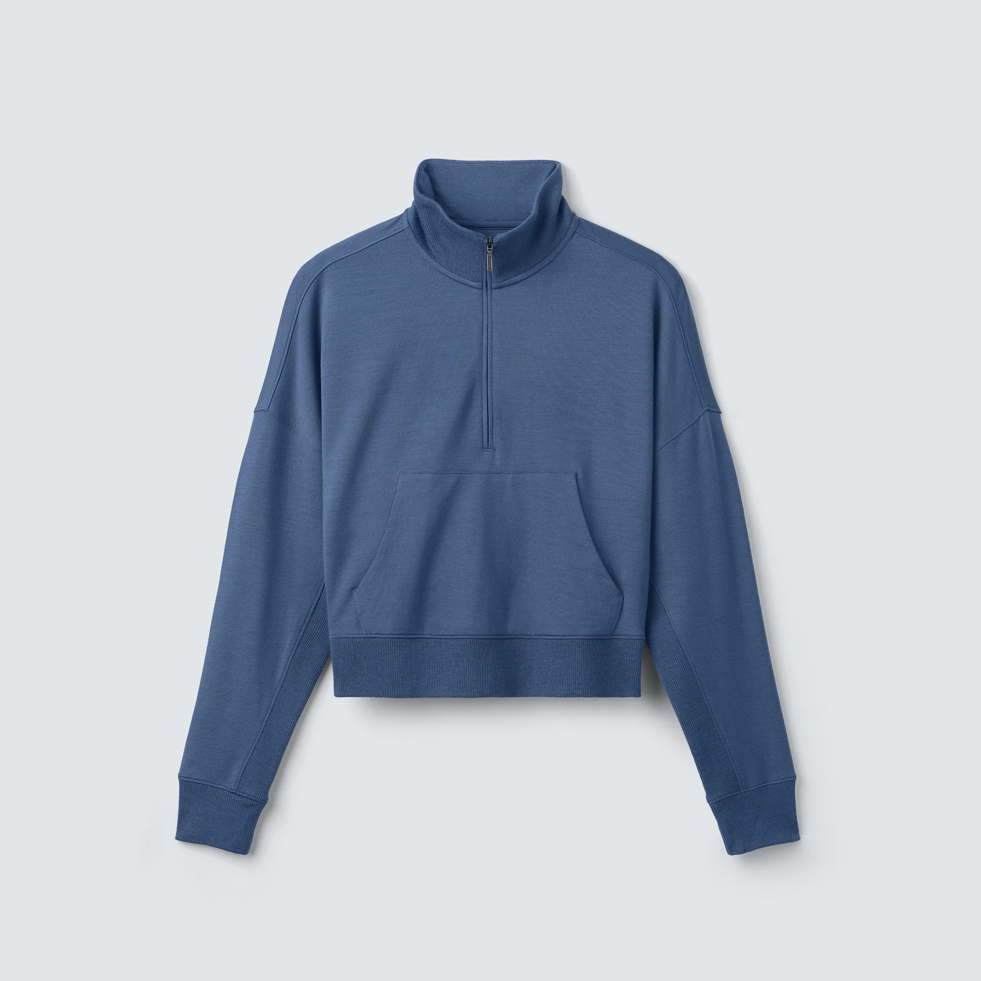 Women's Merino Cropped Quarter Zip - Image 20
