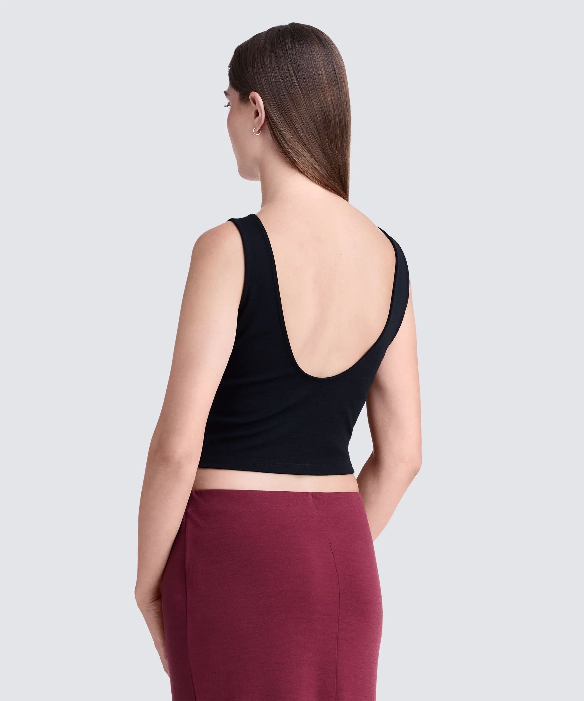 Women's Merino Cropped Tank - Image 10