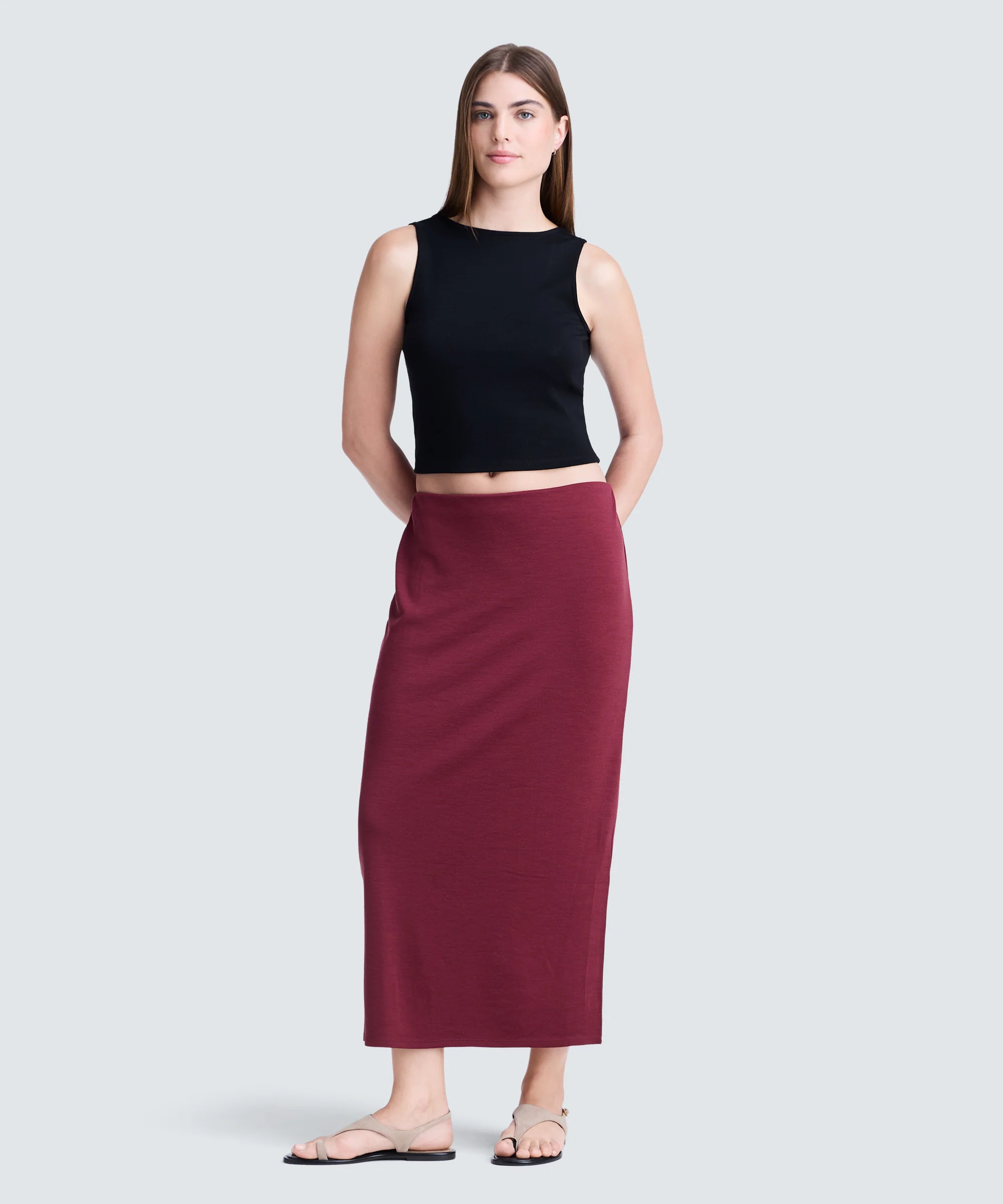 Women's Merino Cropped Tank - Image 8