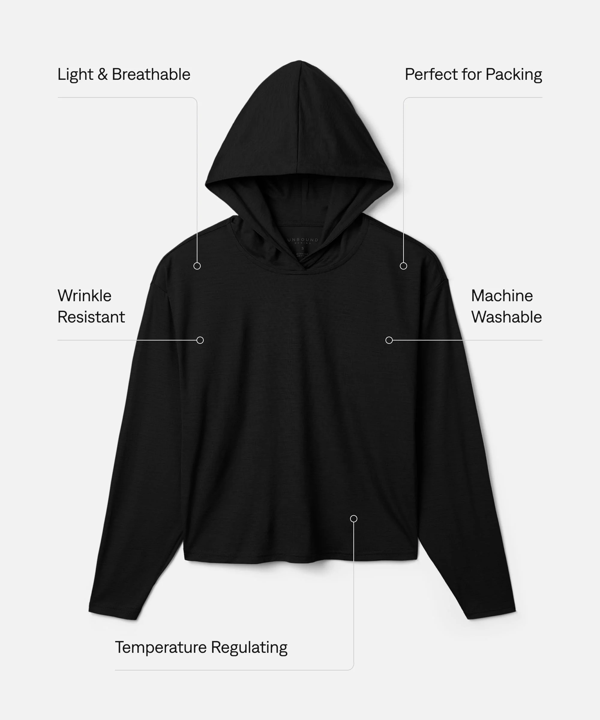Women's Merino Lounge Hoodie - Image 17