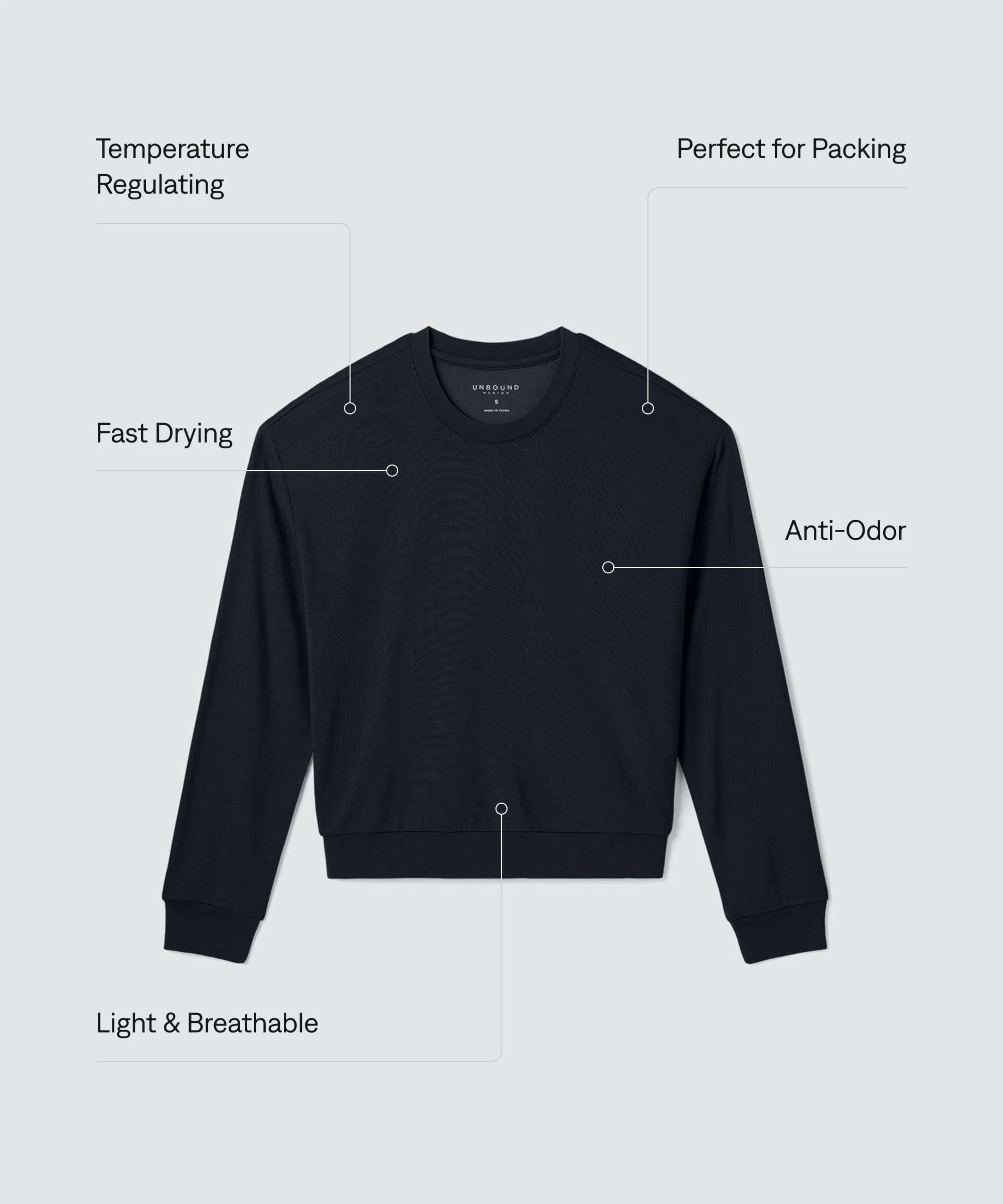 Women's Merino Lounge Sweatshirt - Image 17