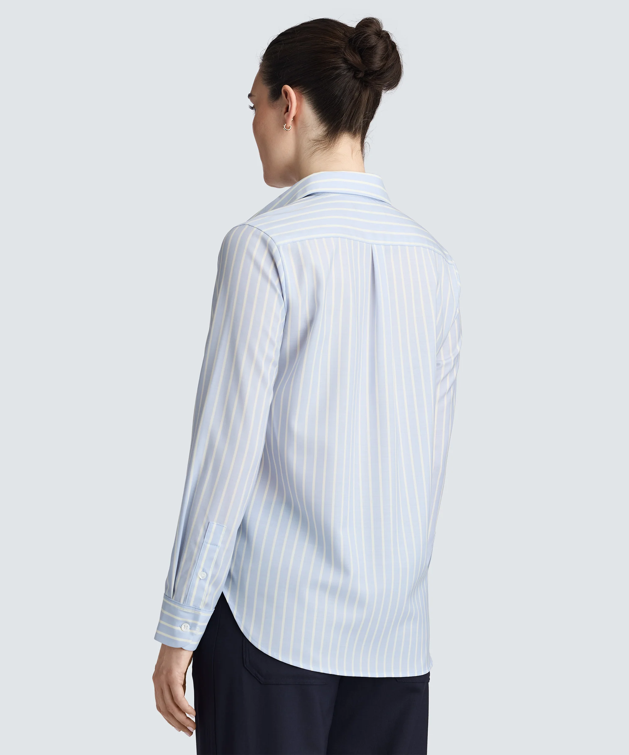 Women's Merino Poplin Button-Up - Image 6