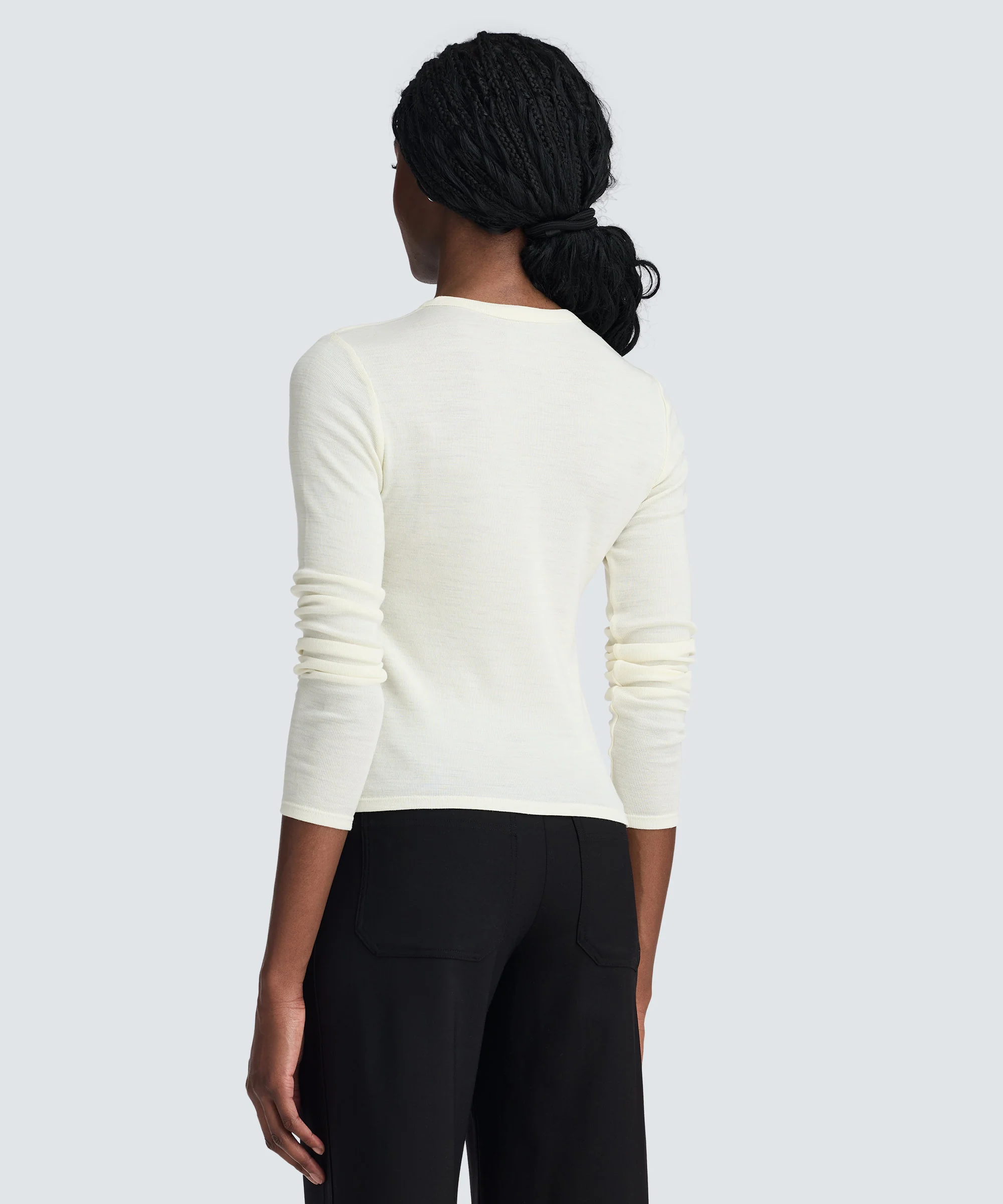 Women's Merino Rib Henley - Image 26