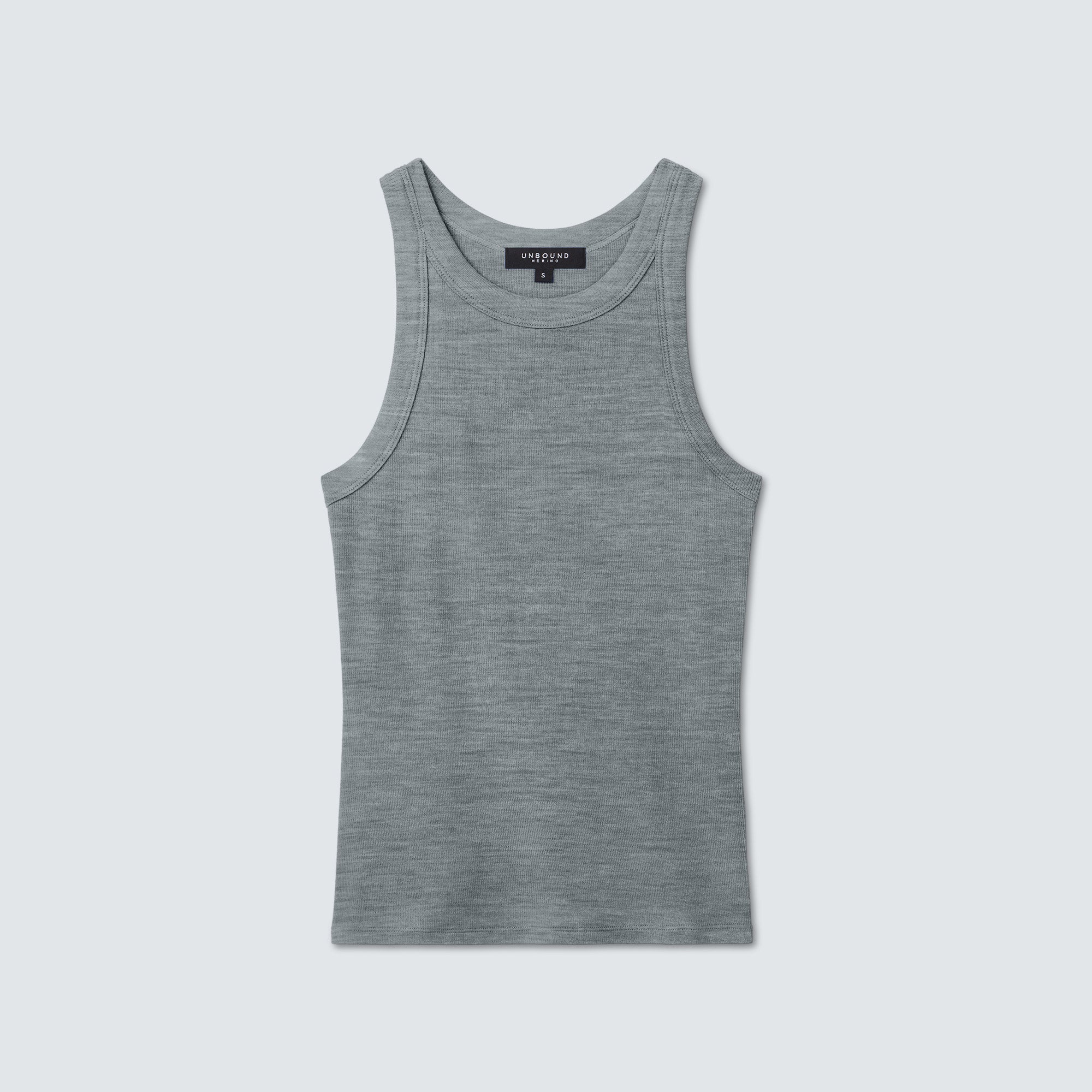 Women's Merino Rib Racer Tank - Image 11