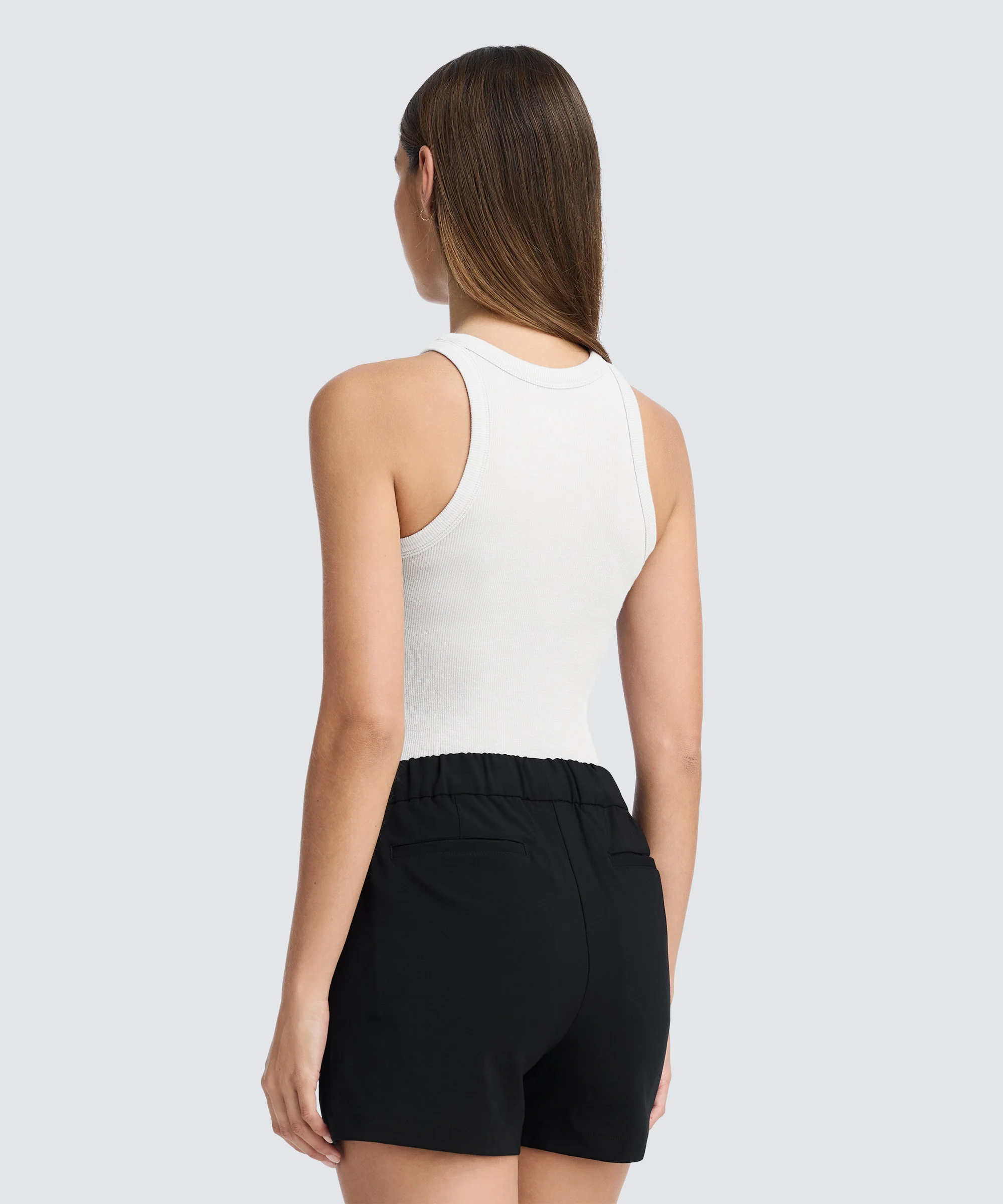 Women's Merino Rib Racer Tank - Image 4