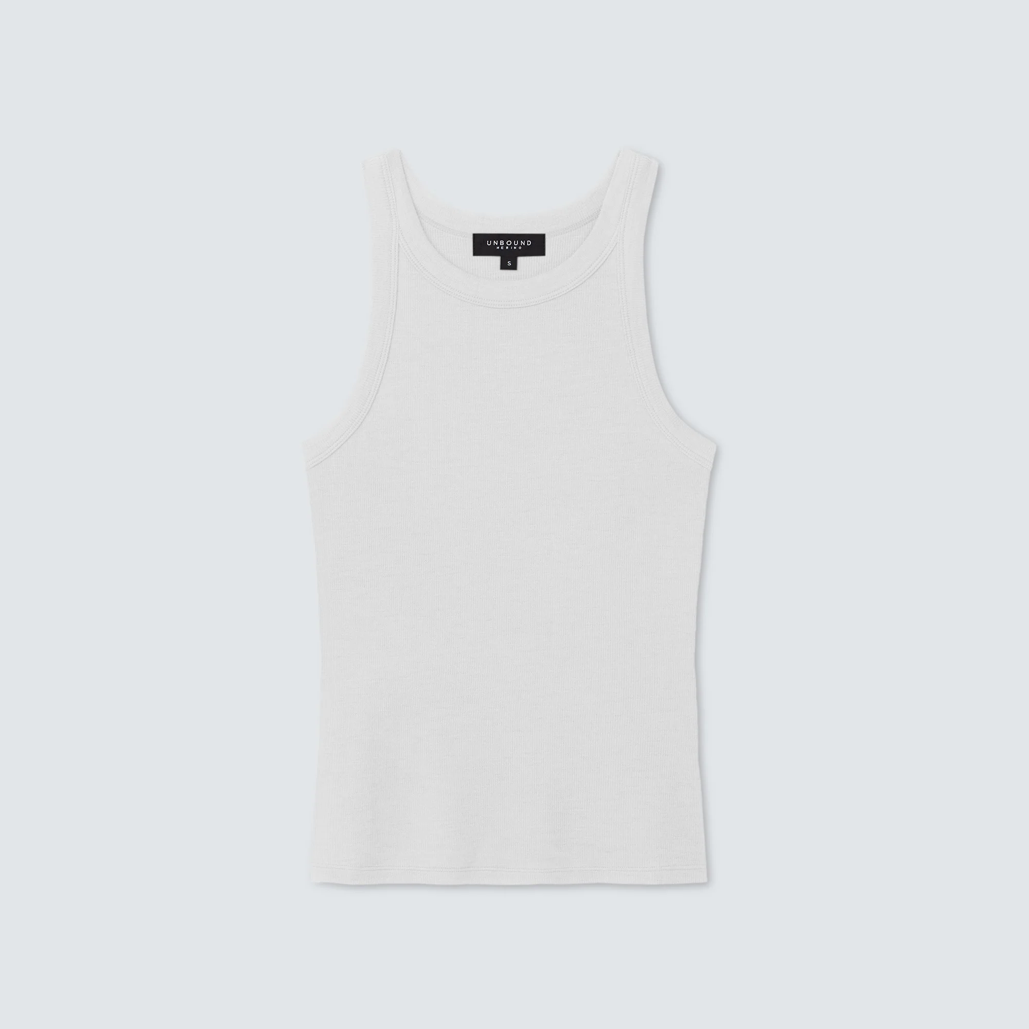Women's Merino Rib Racer Tank - Image 5
