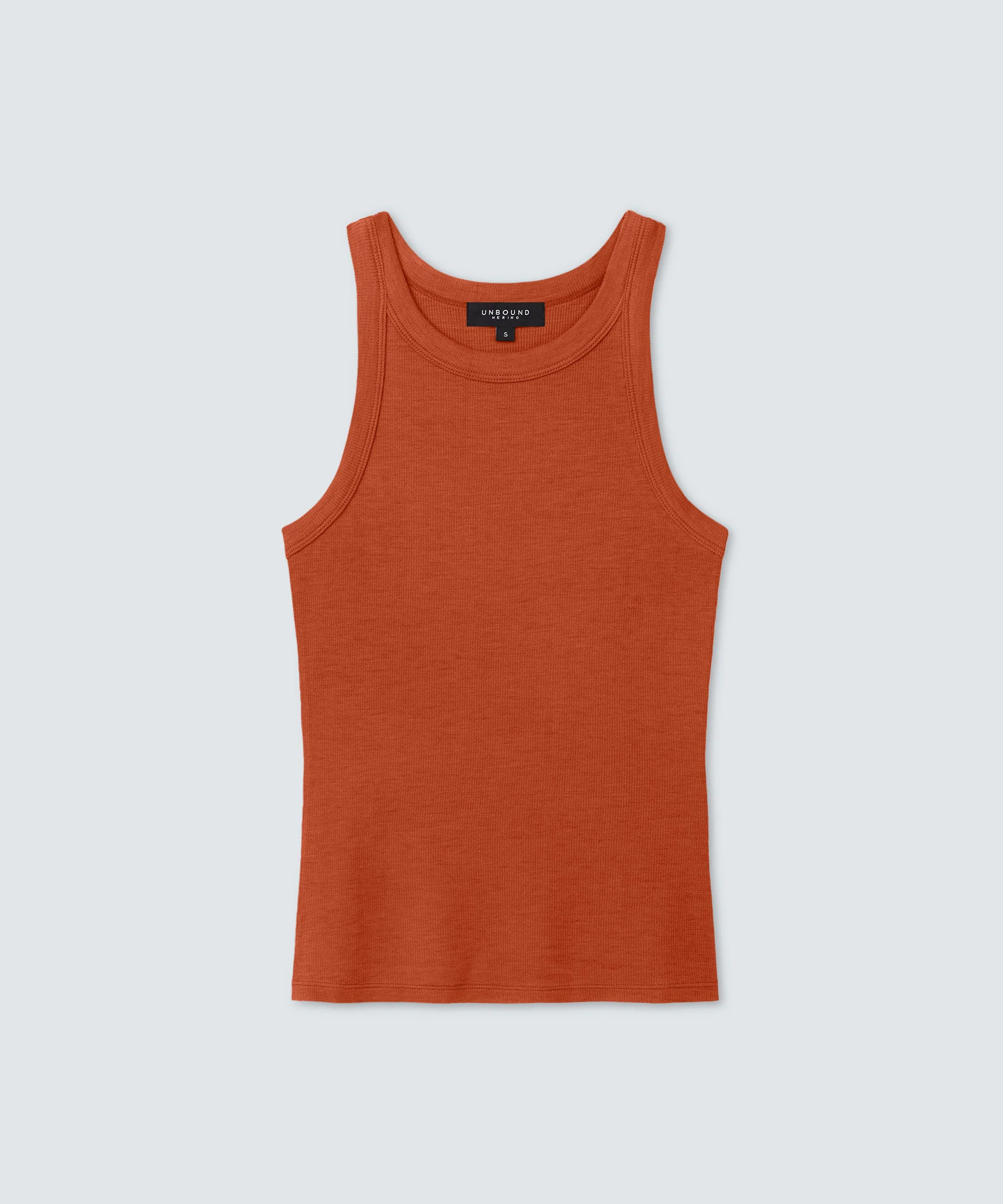 Women's Merino Rib Racer Tank - Image 59