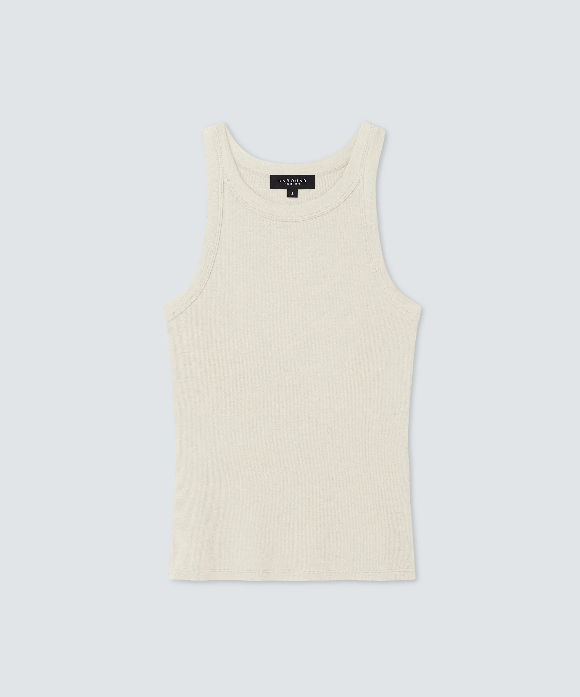Women's Merino Rib Racer Tank - Image 71