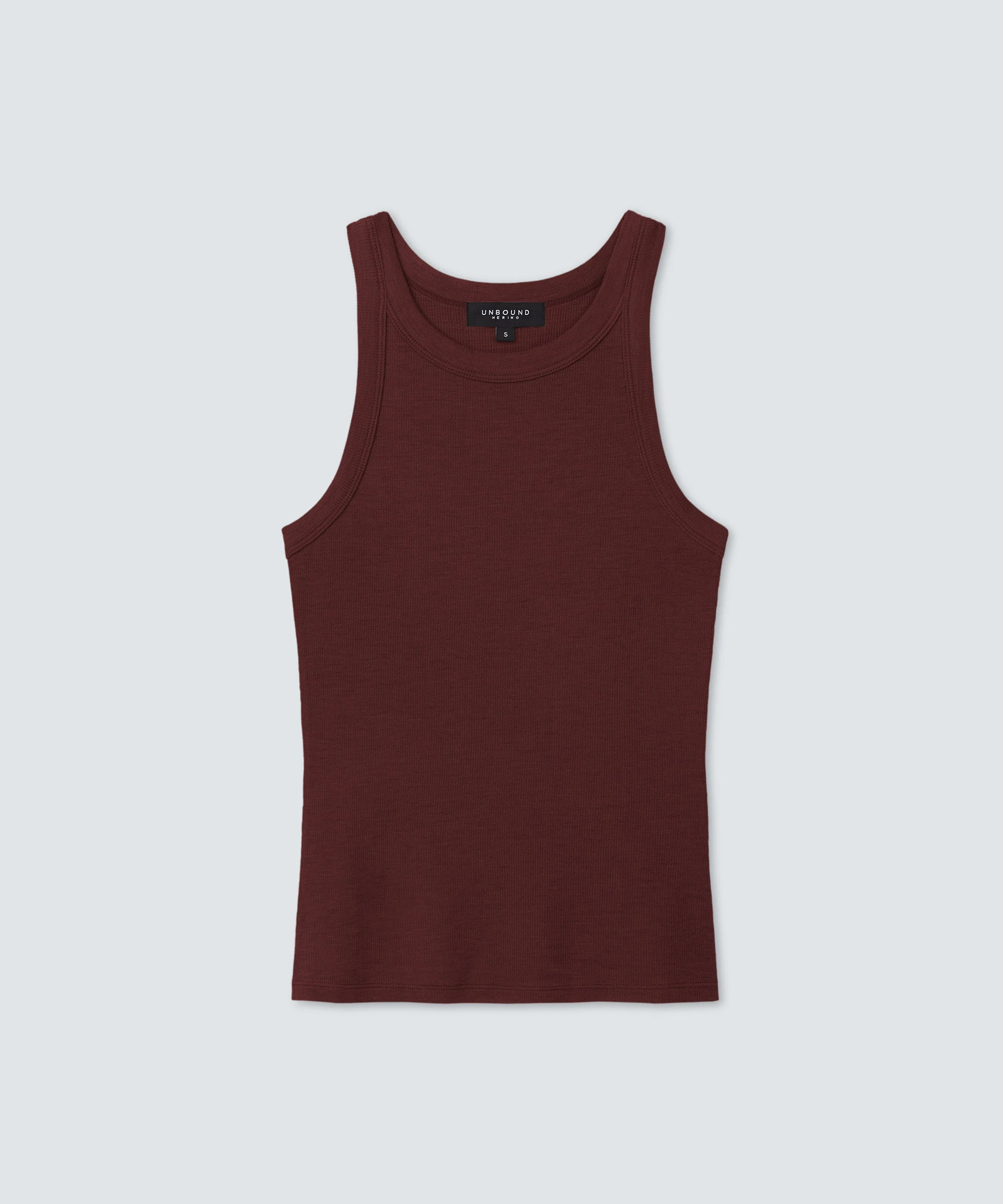 Women's Merino Rib Racer Tank - Image 77