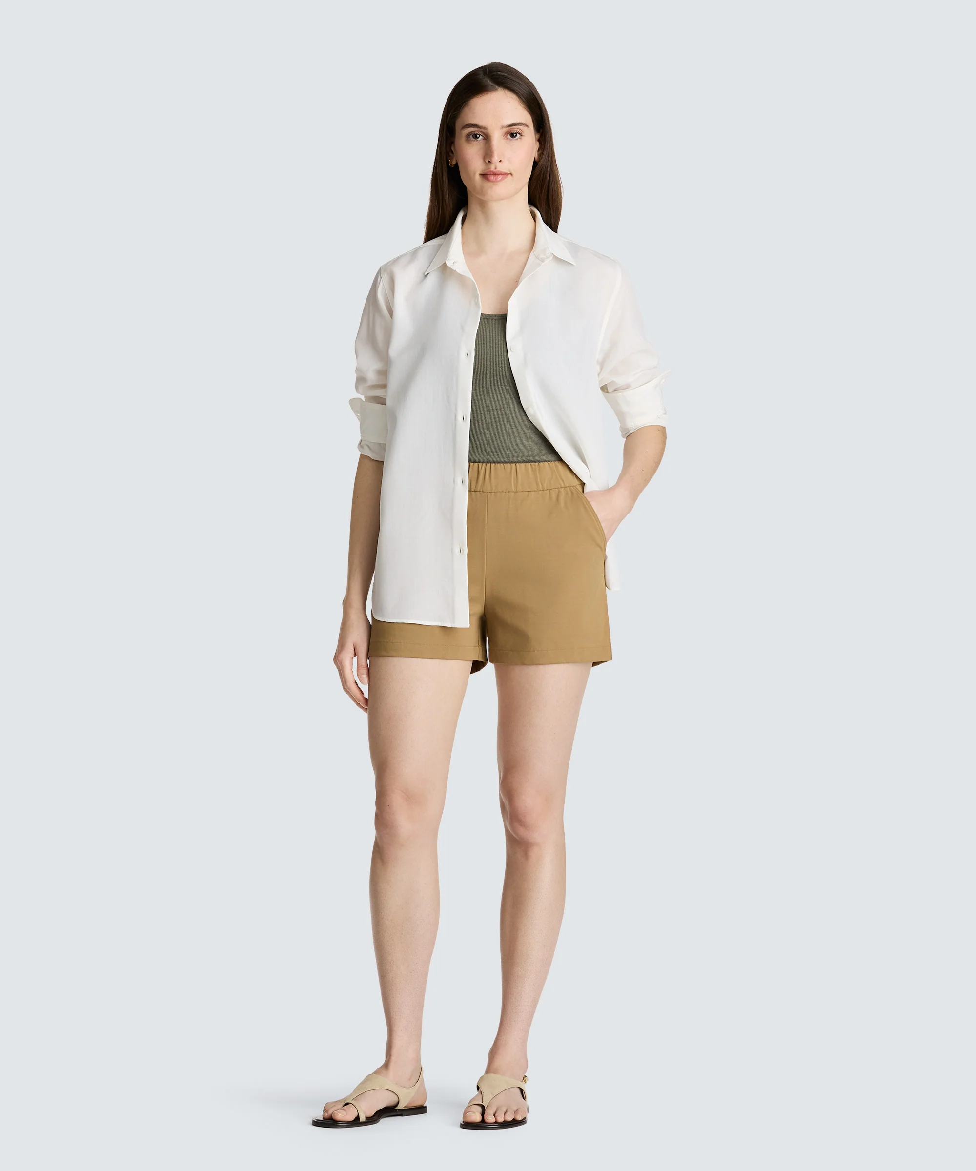 Women's Merino Rib Scoop Neck Tank - Image 12