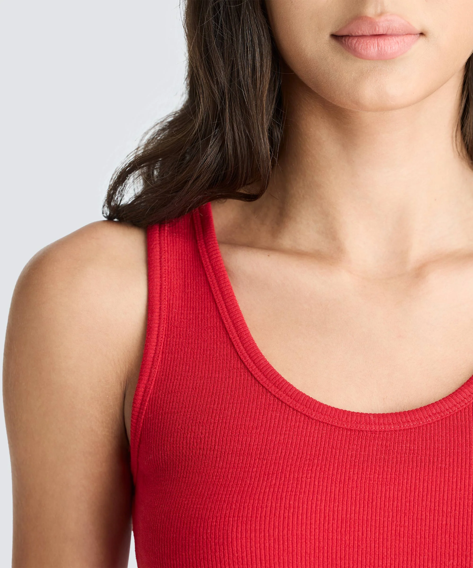 Women's Merino Rib Scoop Neck Tank - Image 17