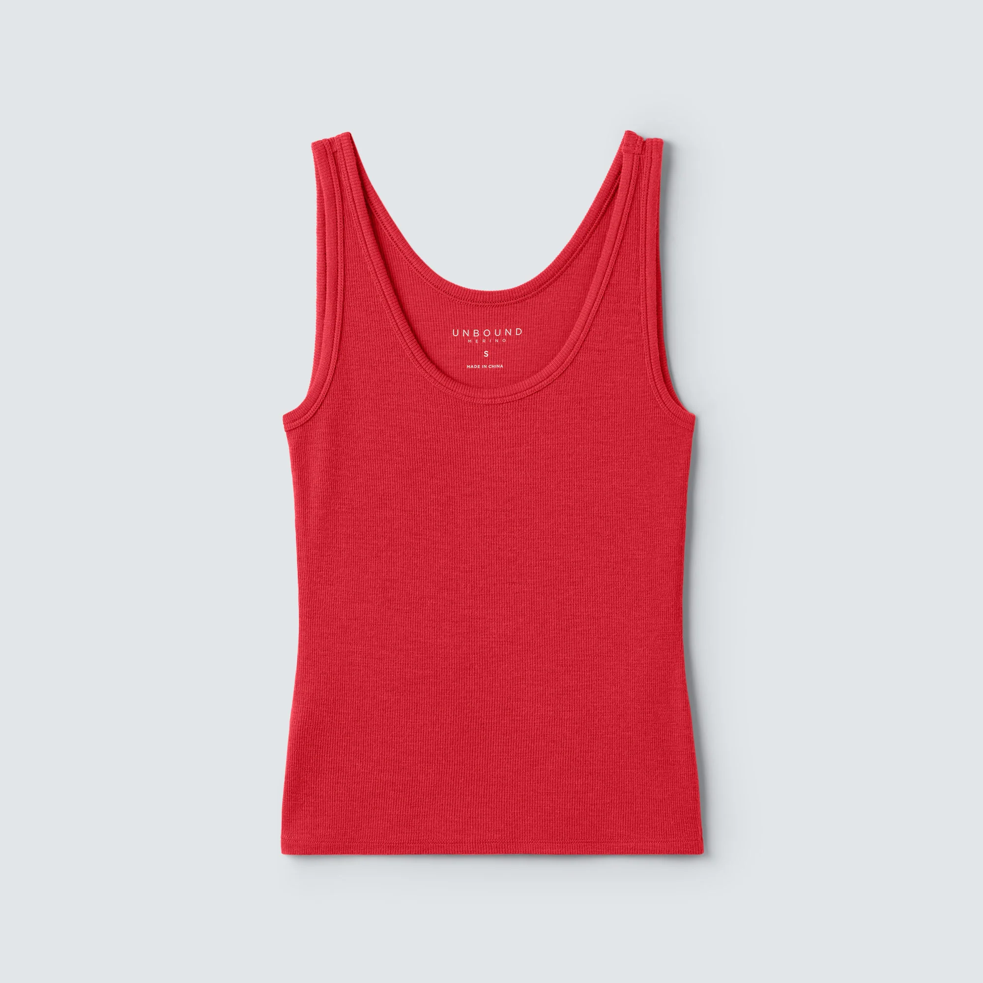 Women's Merino Rib Scoop Neck Tank - Image 21