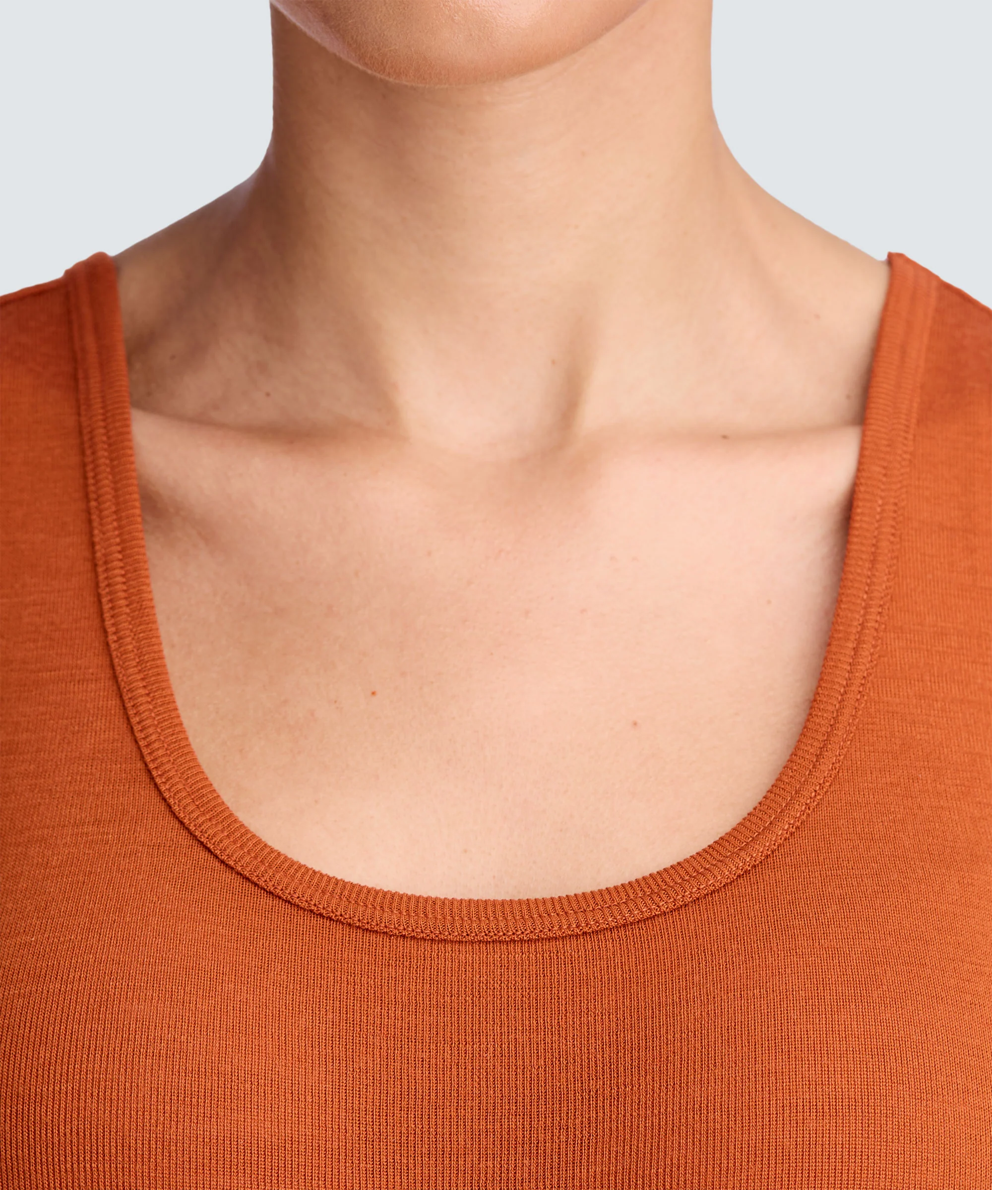 Women's Merino Rib Scoop Neck Tank - Image 38