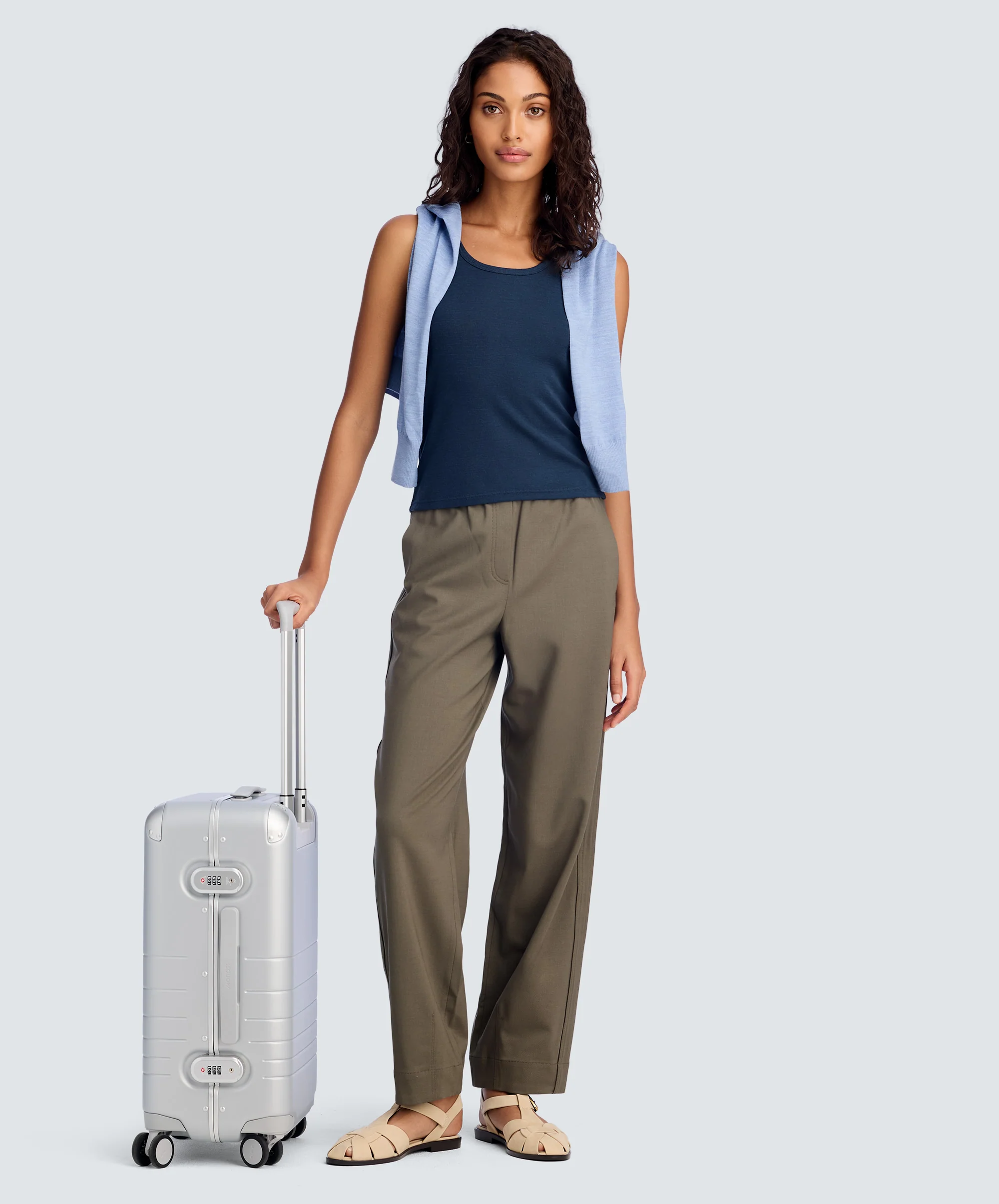 Women's Merino Rib Scoop Neck Tank - Image 49