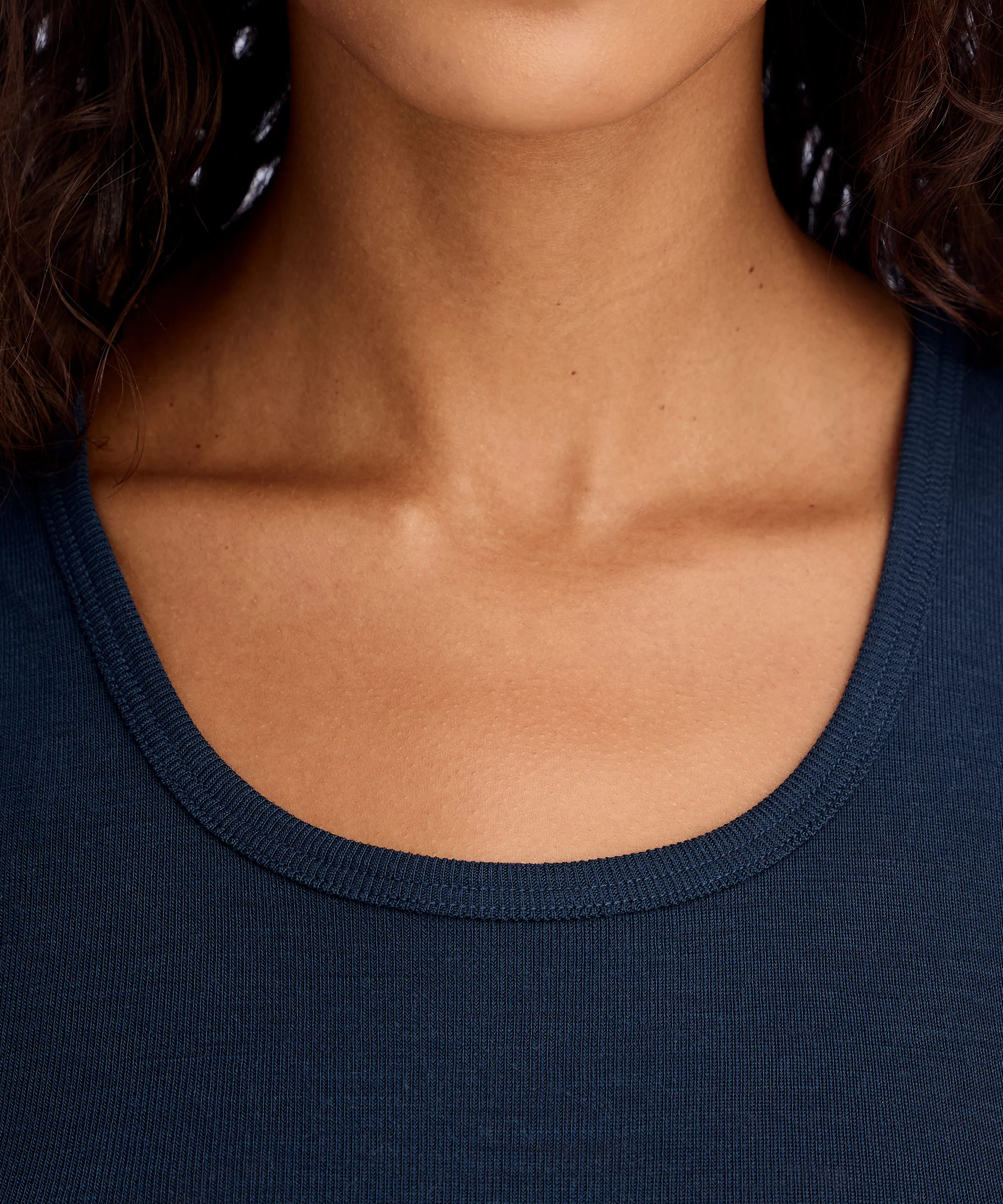 Women's Merino Rib Scoop Neck Tank - Image 50
