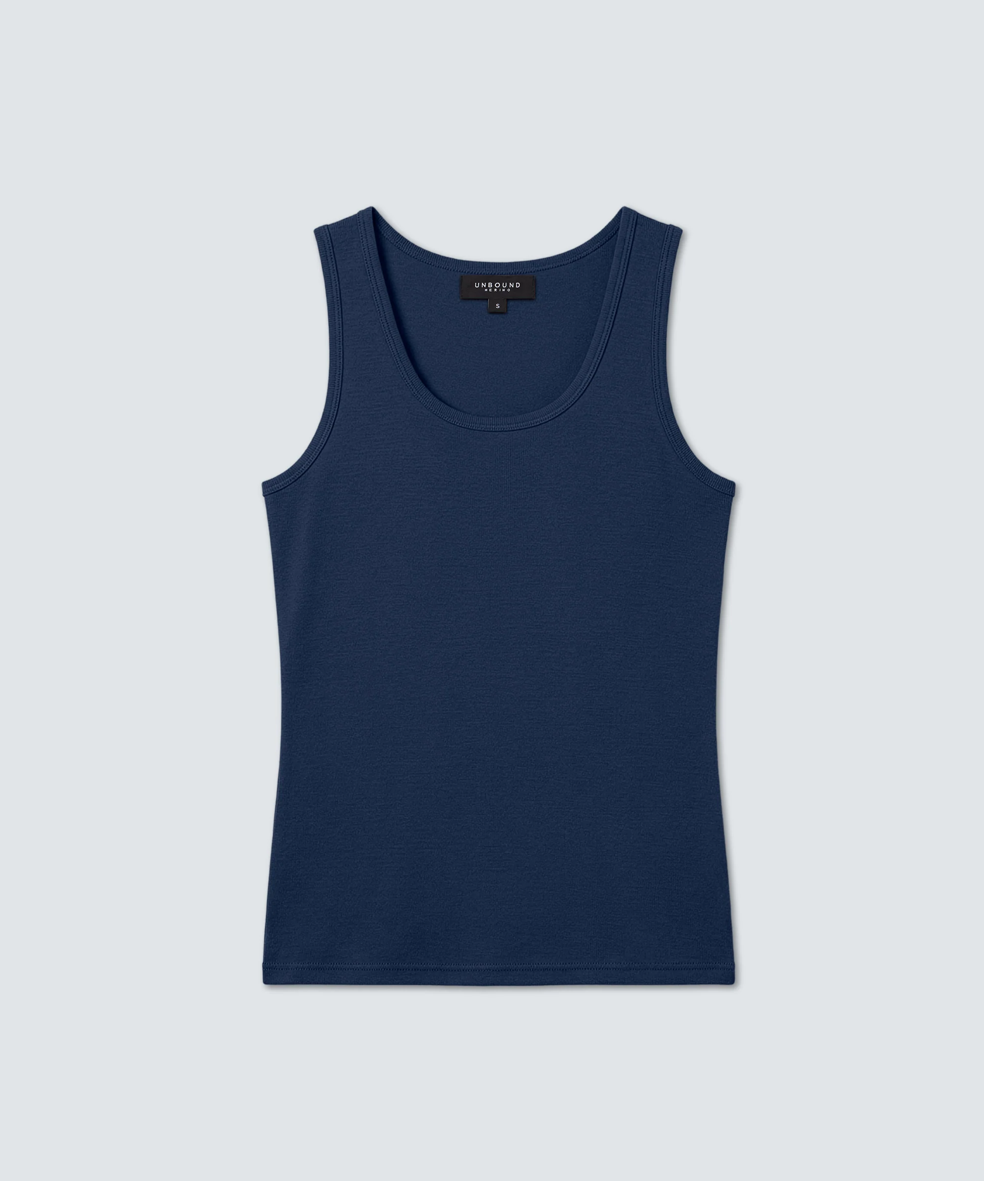 Women's Merino Rib Scoop Neck Tank - Image 51
