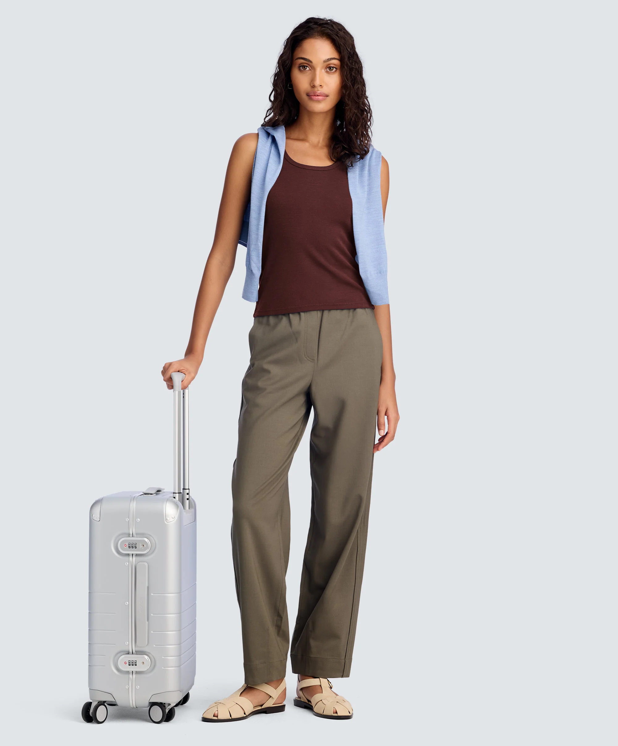 Women's Merino Rib Scoop Neck Tank - Image 53