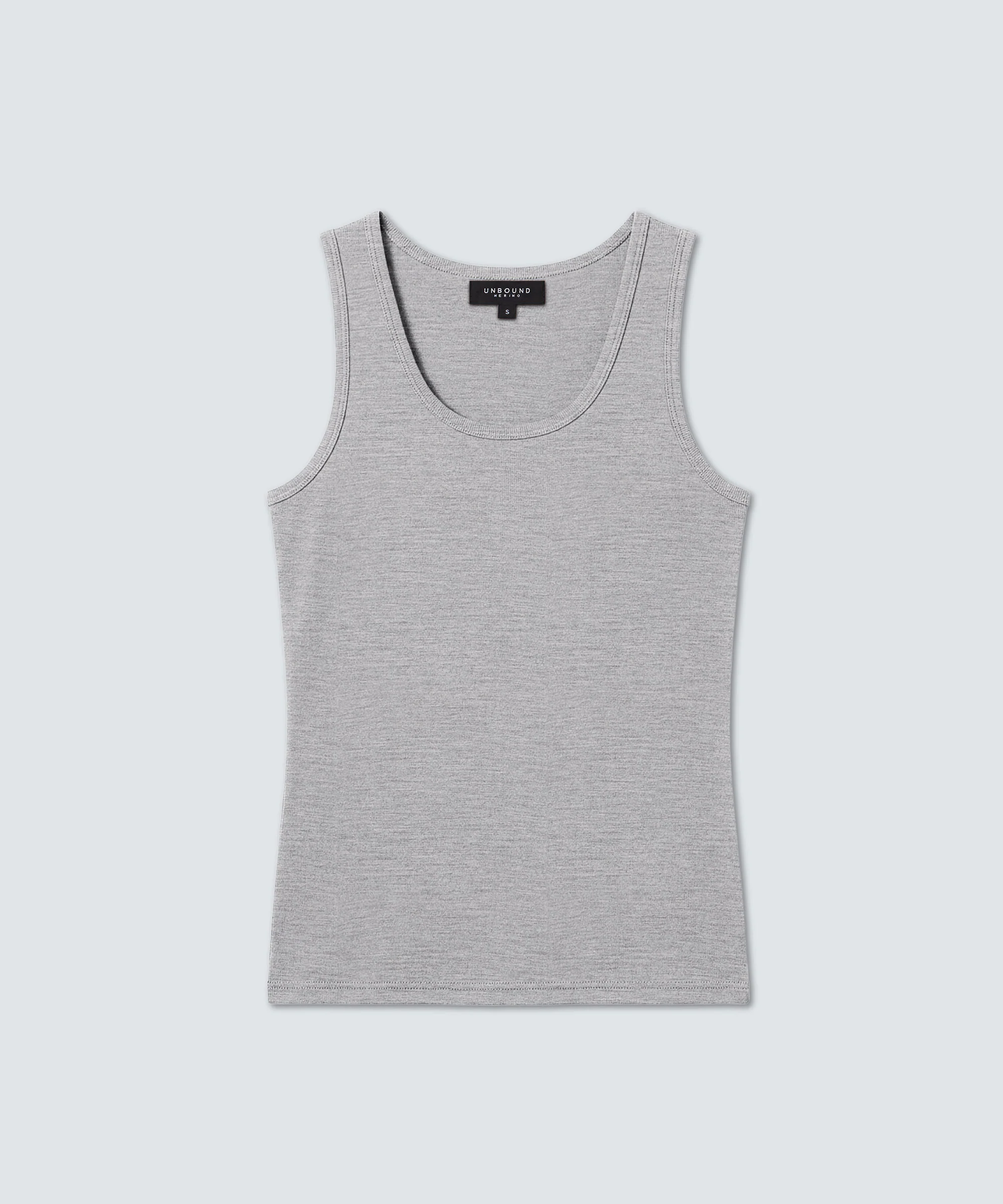 Women's Merino Rib Scoop Neck Tank - Image 69