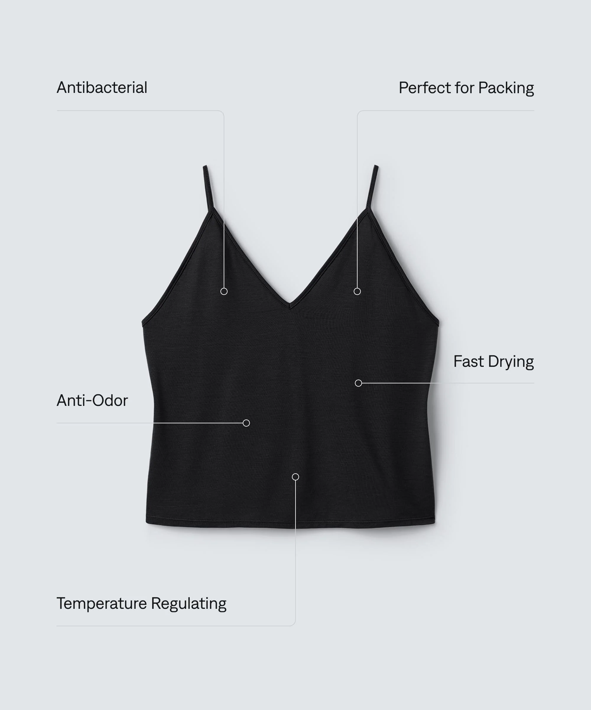 Women's Merino Sleep Tank - Image 22