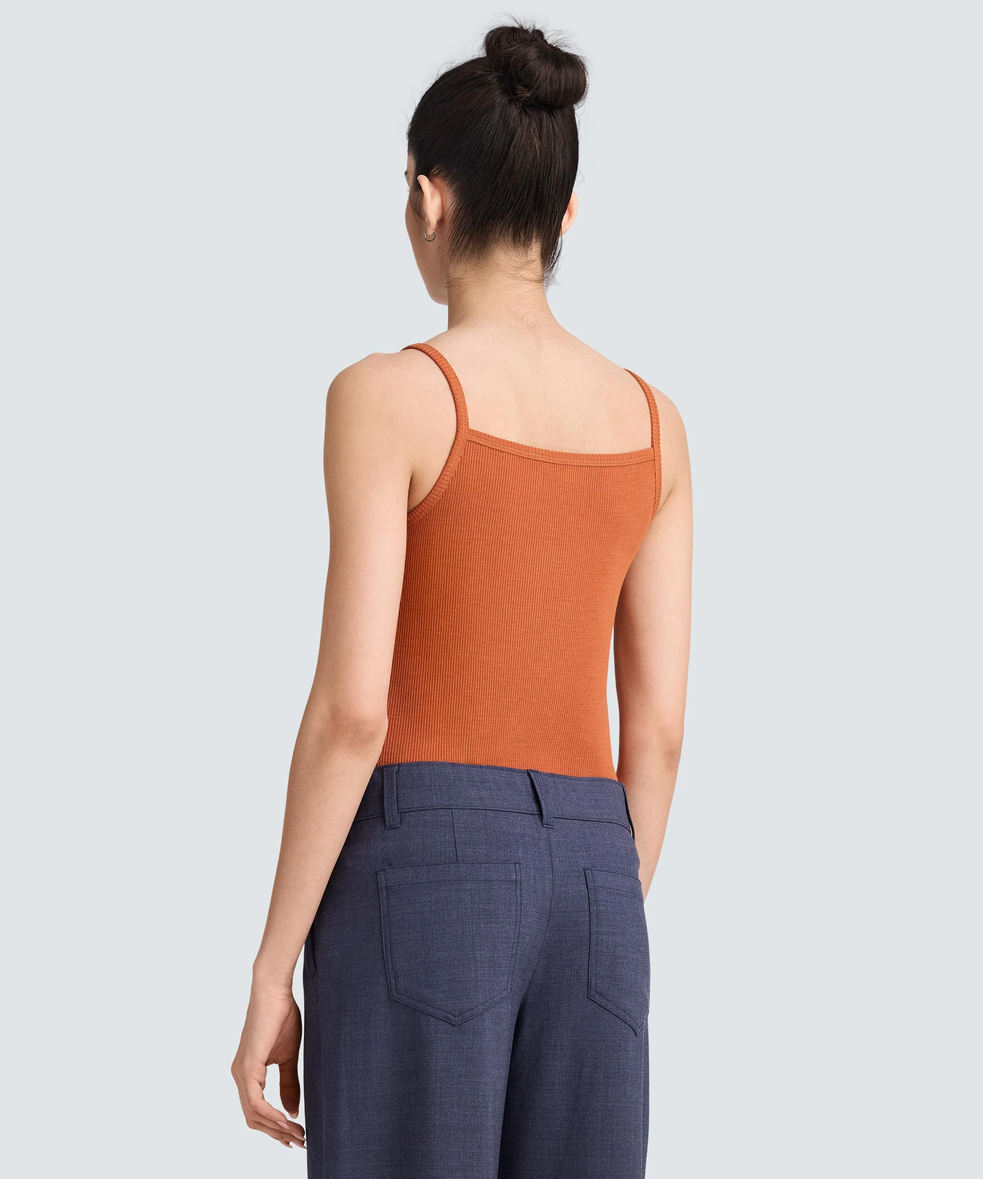 Women's Merino Tencel Rib Tank - Image 11