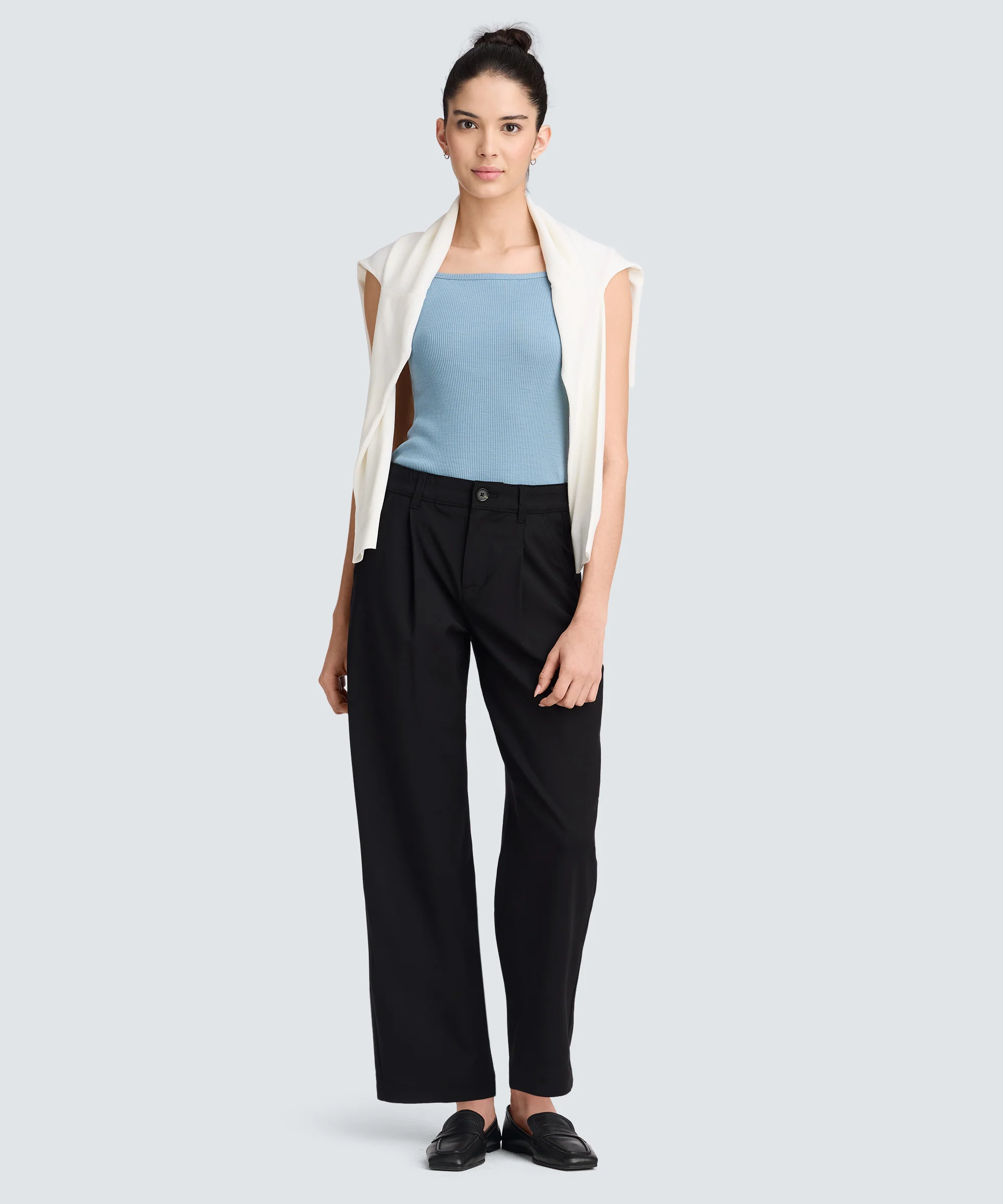Women's Merino Tencel Rib Tank - Image 14