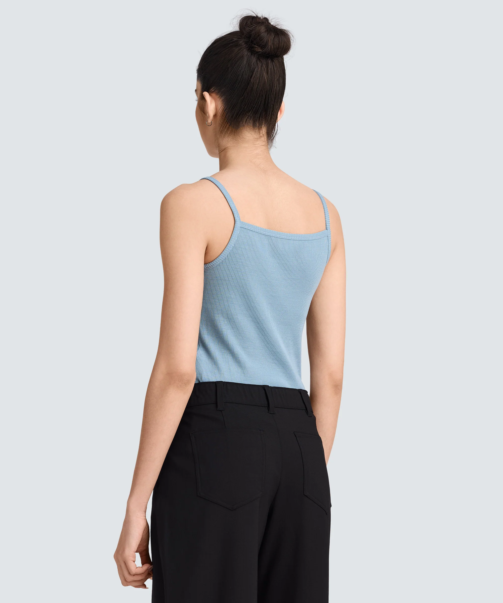 Women's Merino Tencel Rib Tank - Image 17