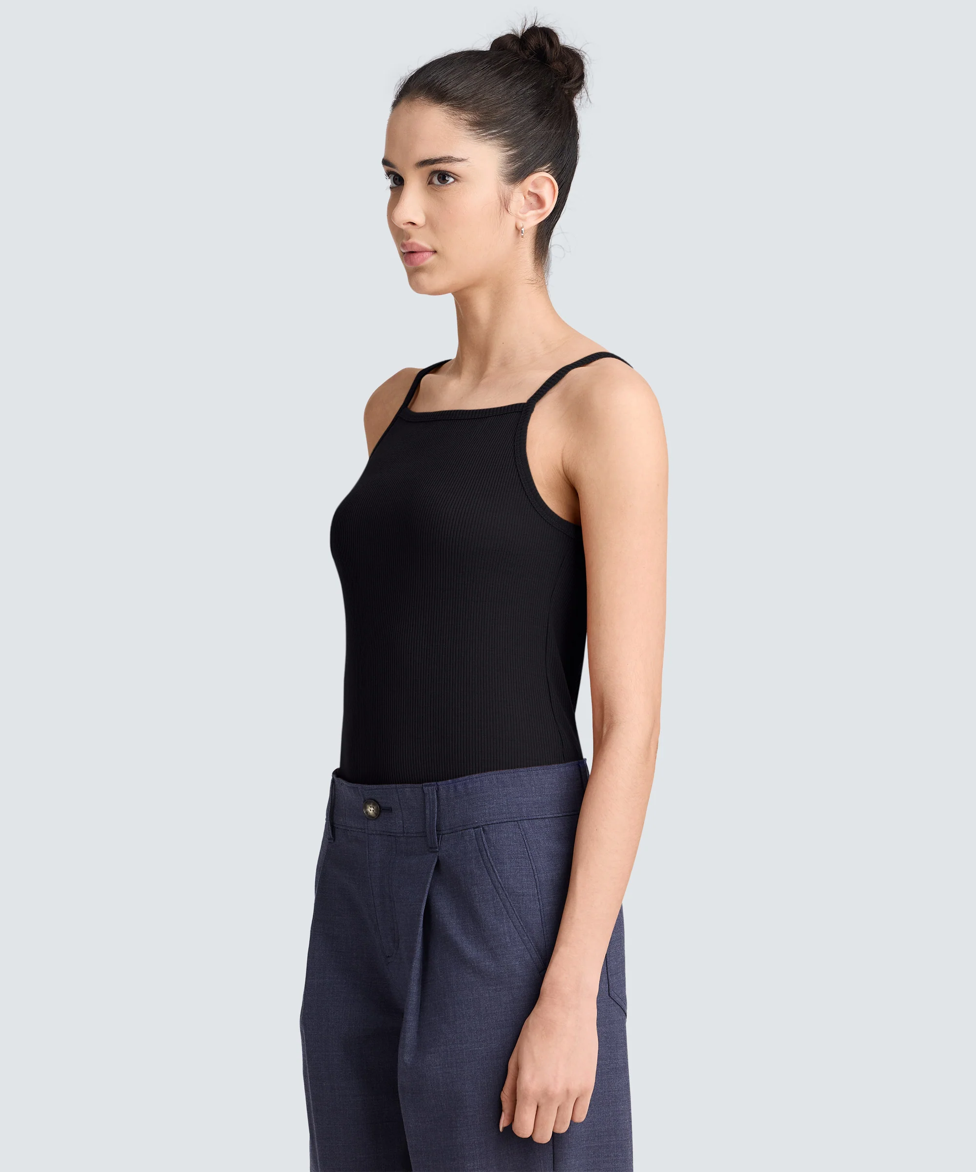 Women's Merino Tencel Rib Tank - Image 22