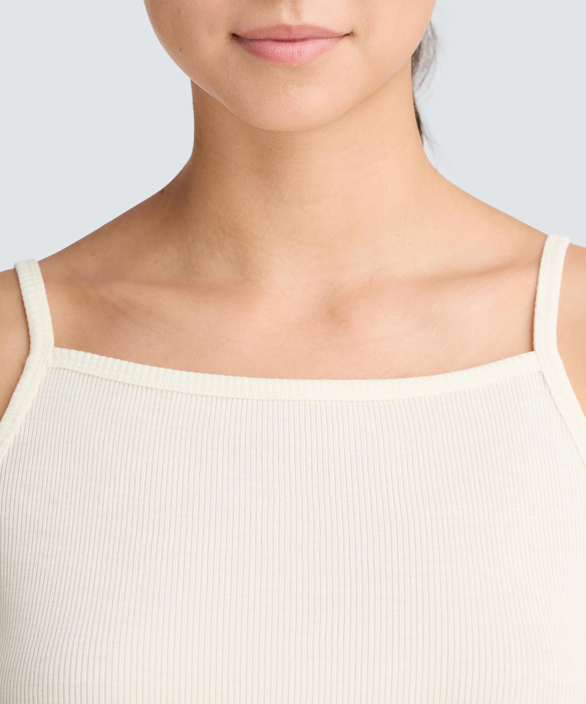 Women's Merino Tencel Rib Tank - Image 3