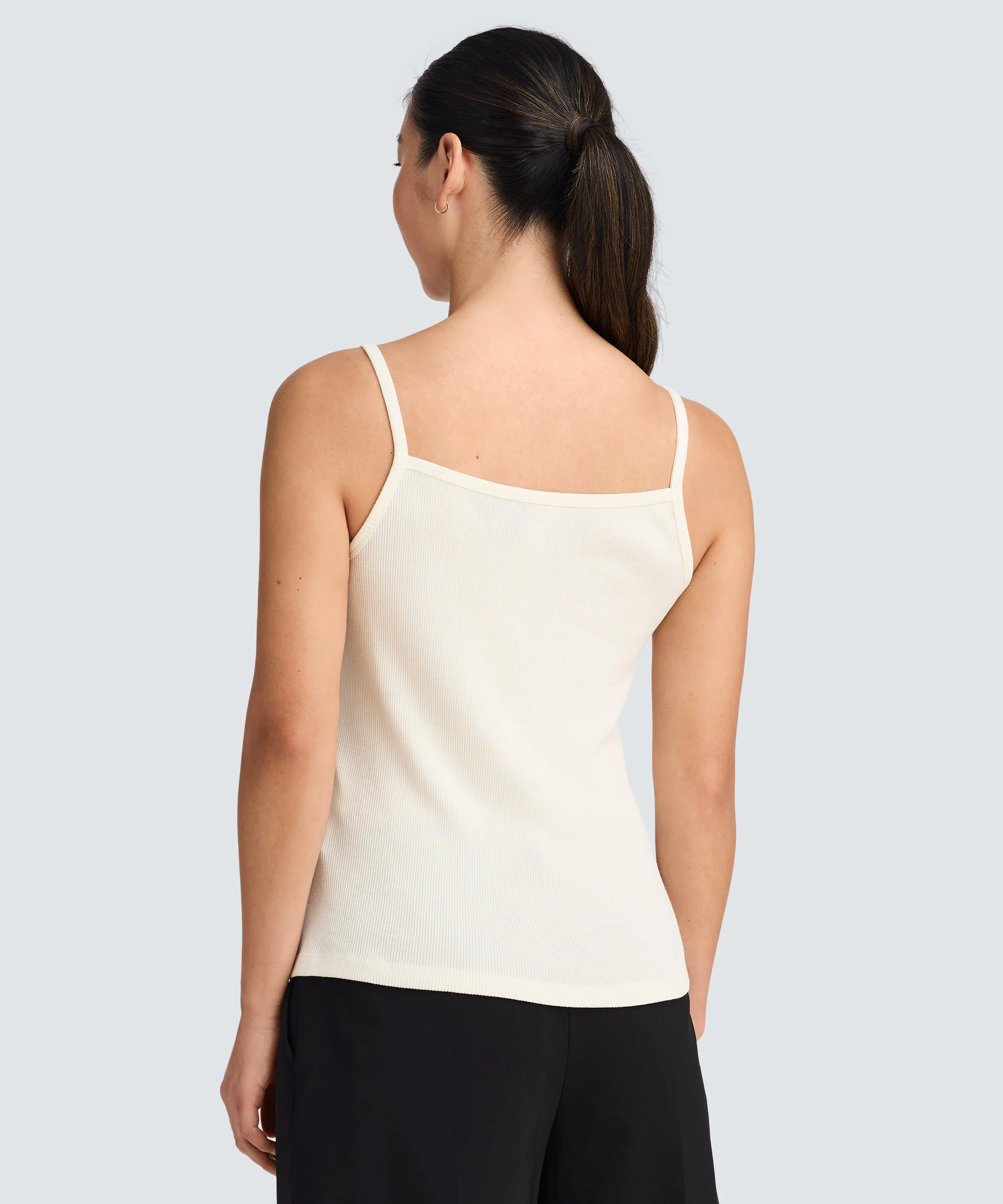 Women's Merino Tencel Rib Tank - Image 5