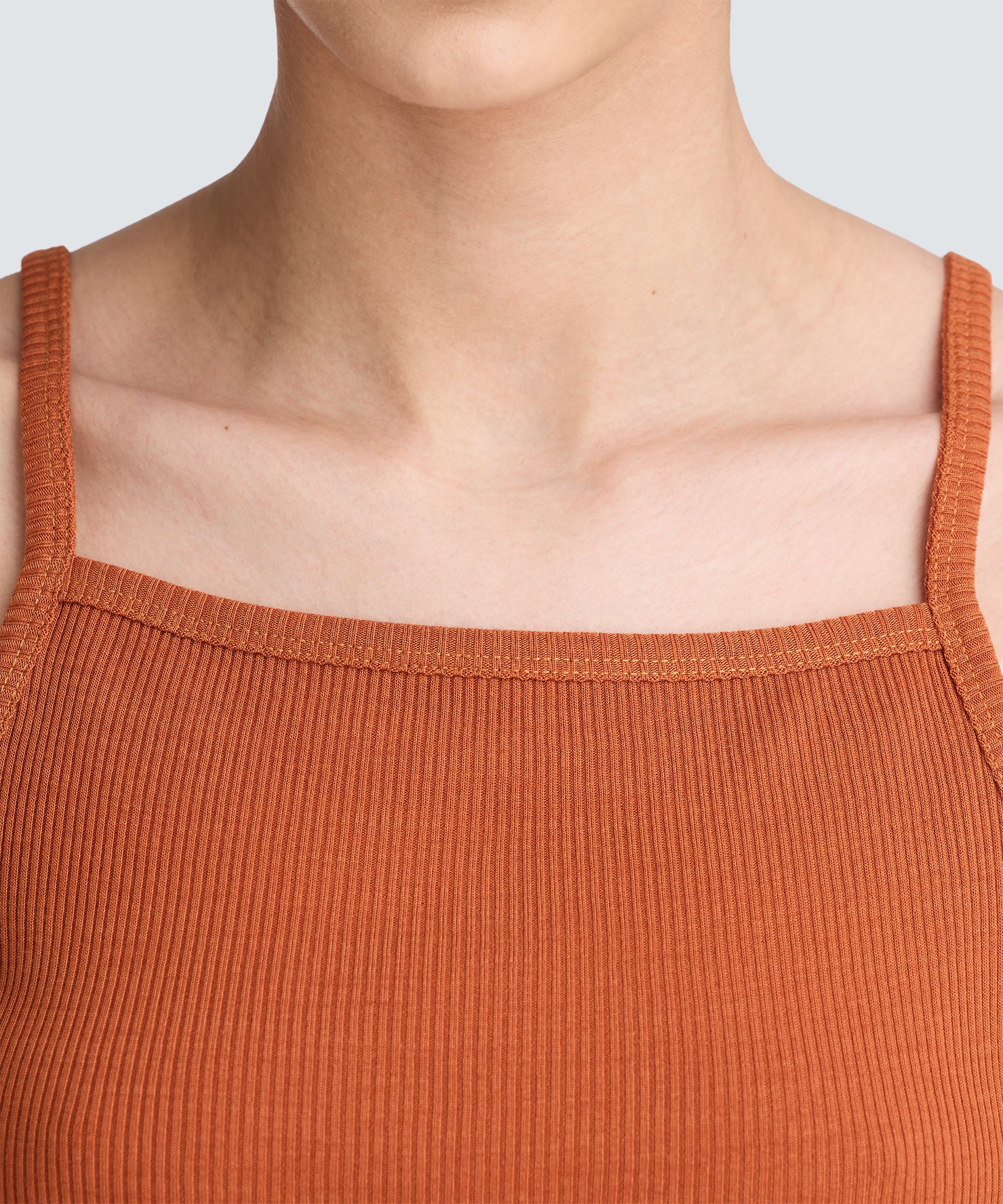 Women's Merino Tencel Rib Tank - Image 9