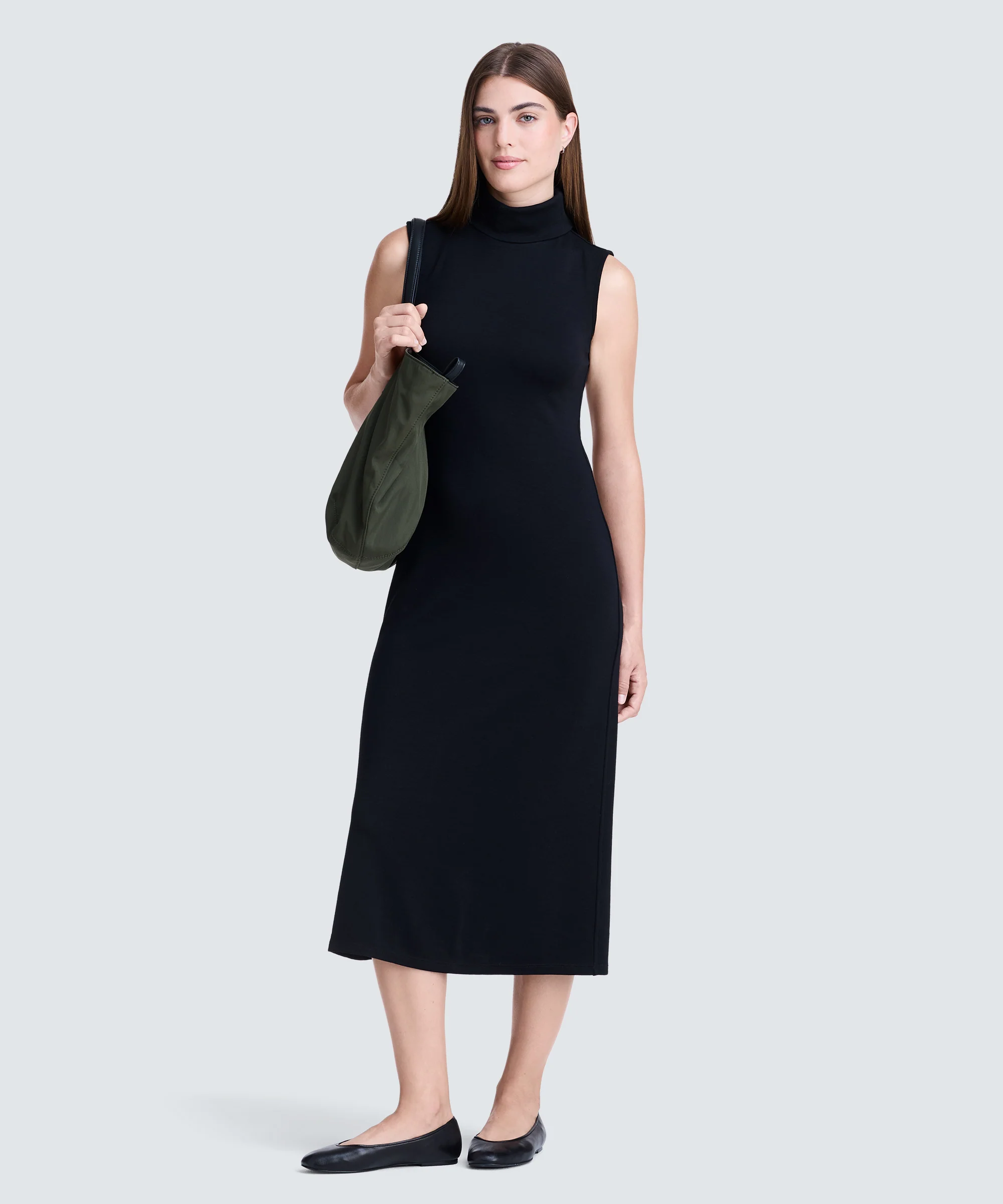 Women's Merino Turtleneck Dress - Image 10