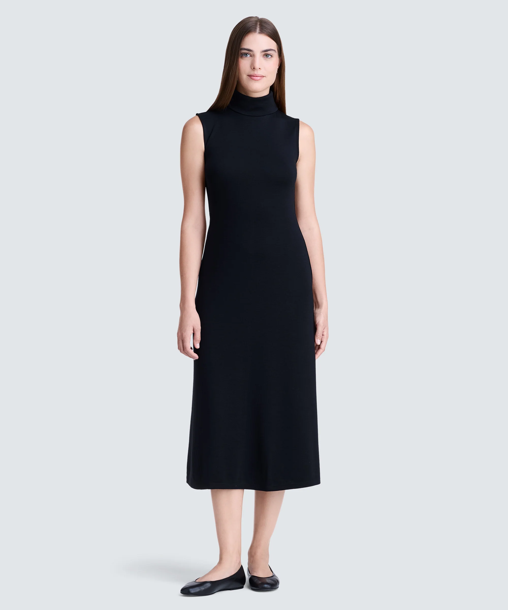 Women's Merino Turtleneck Dress - Image 7