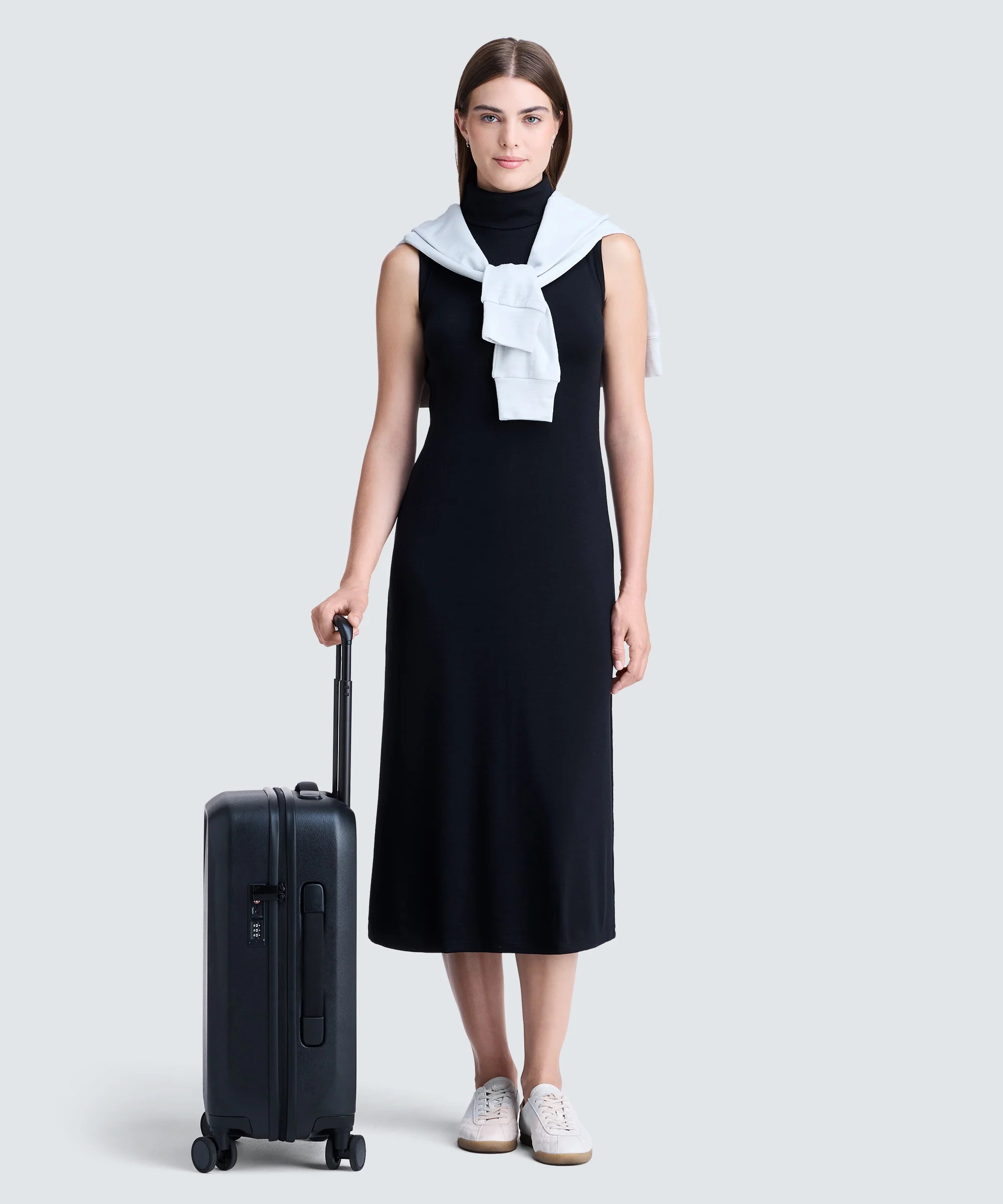 Women's Merino Turtleneck Dress - Image 8