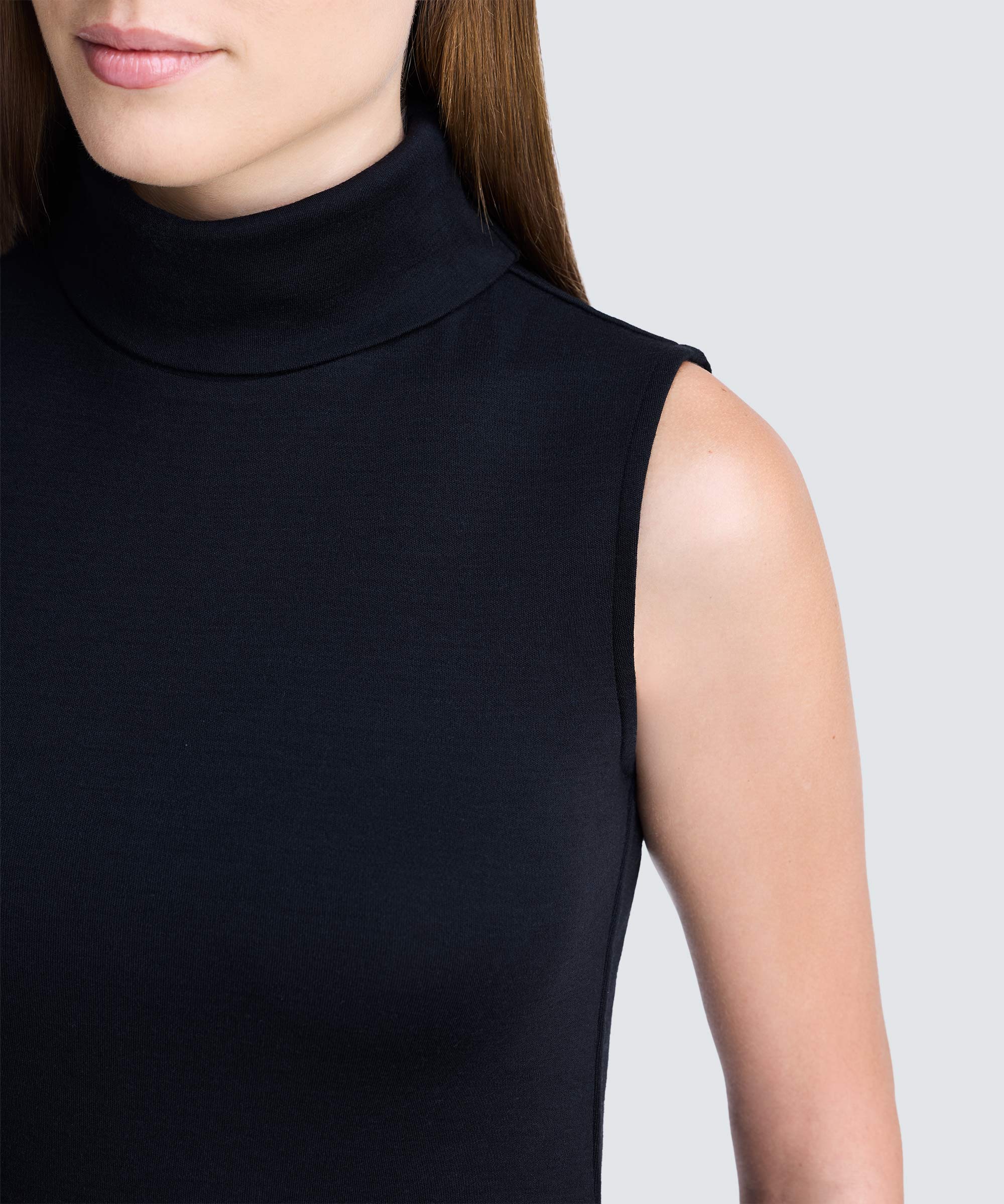 Women's Merino Turtleneck Dress - Image 9